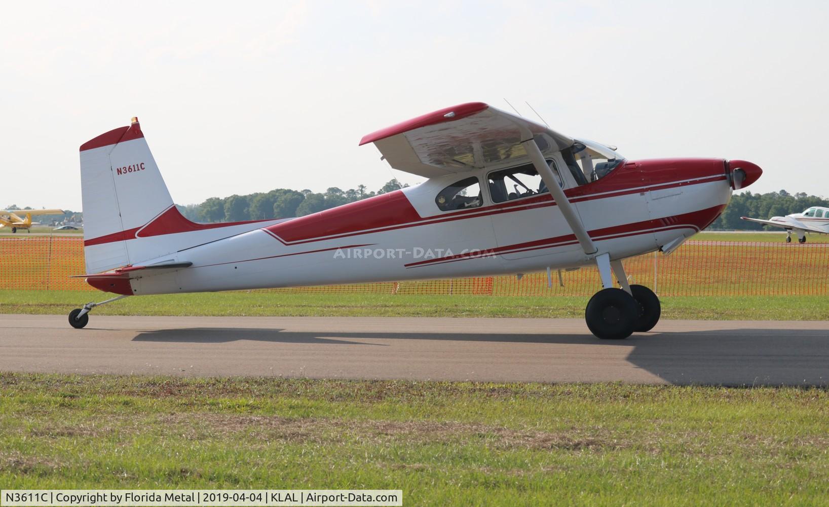N3611C, 1957 Cessna 180 C/N 31109, SNF LAL 2019