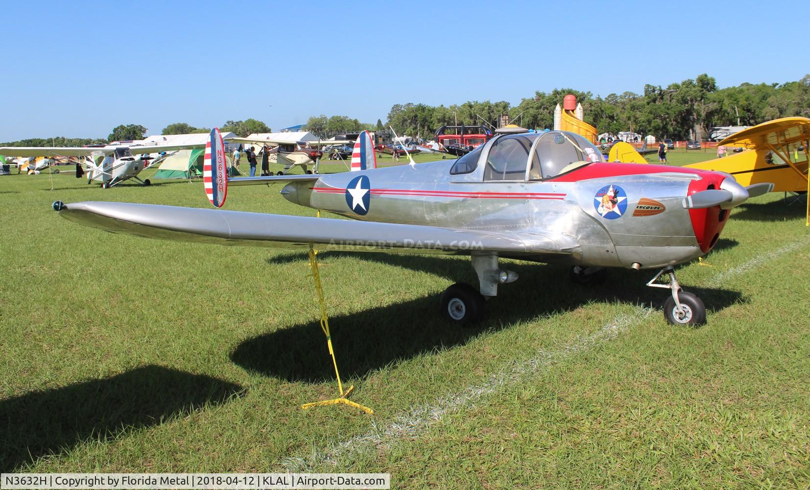 N3632H, 1947 Erco 415CD Ercoupe C/N 4257, SNF LAL 2018
