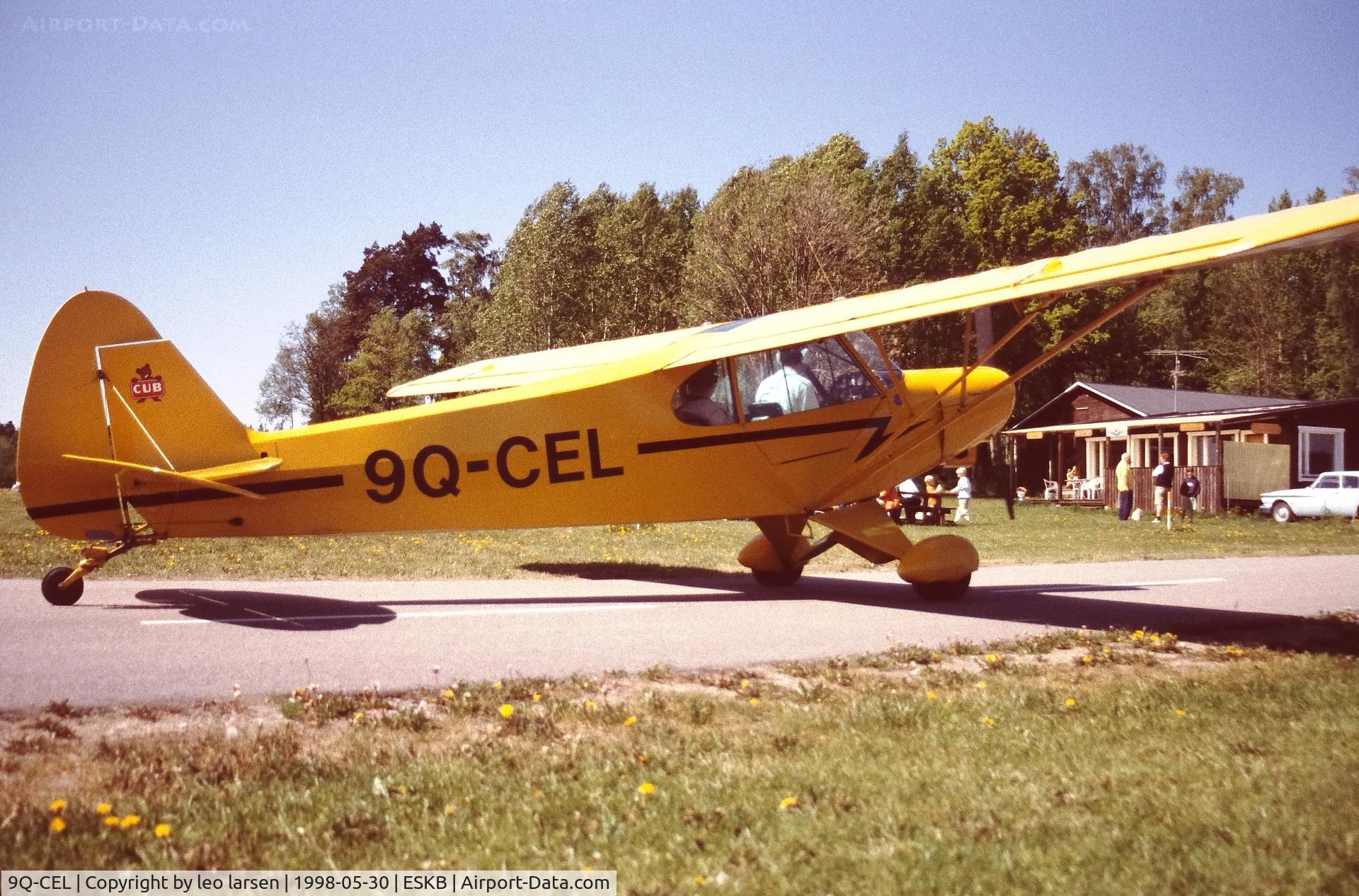 9Q-CEL, 1965 Piper PA-18-50 Super Cub C/N 18-8336, Barkaby 30.5.1998.To SE-KTG