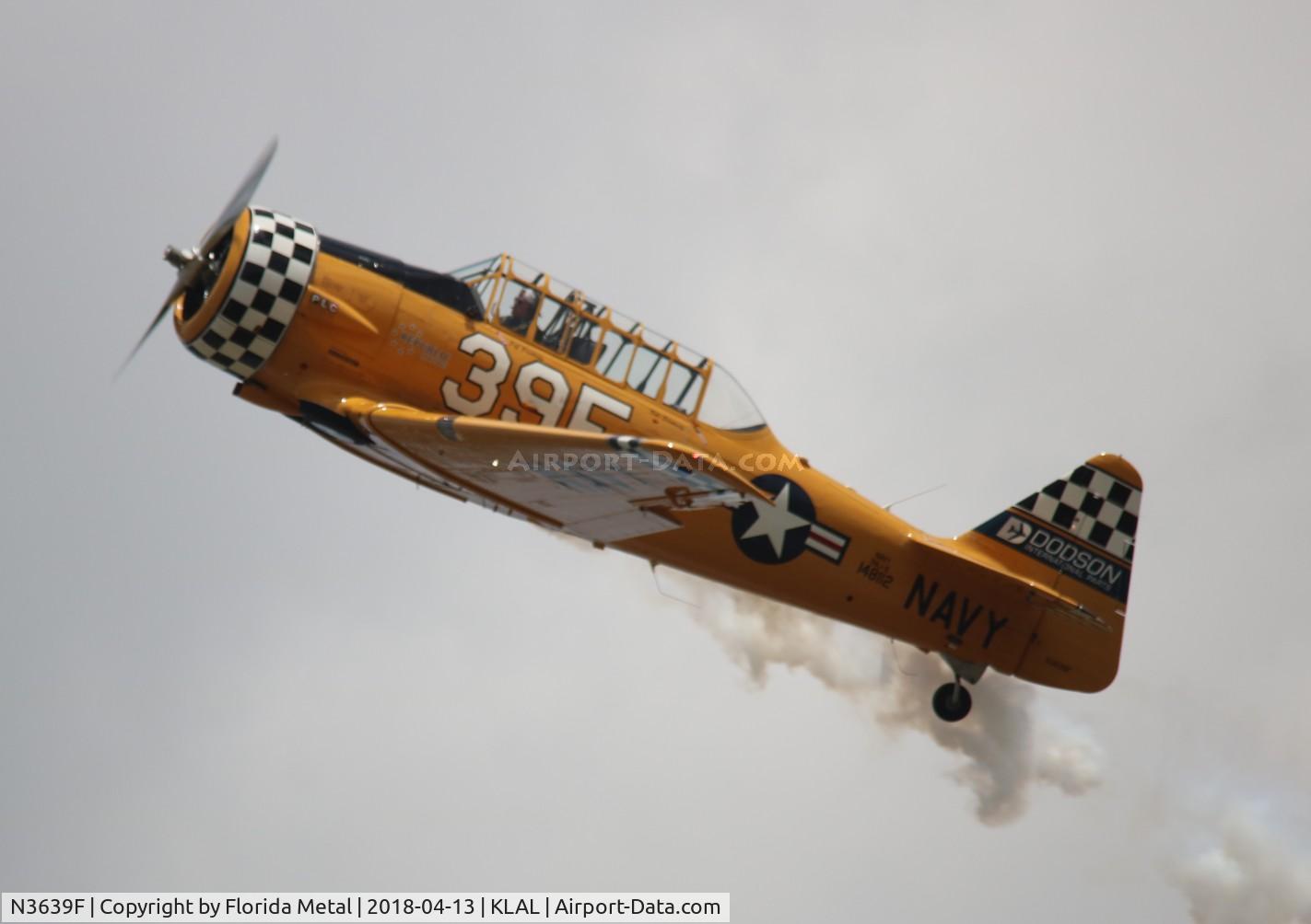 N3639F, North American SNJ-6 Texan C/N 121-43111, SNF LAL 2018