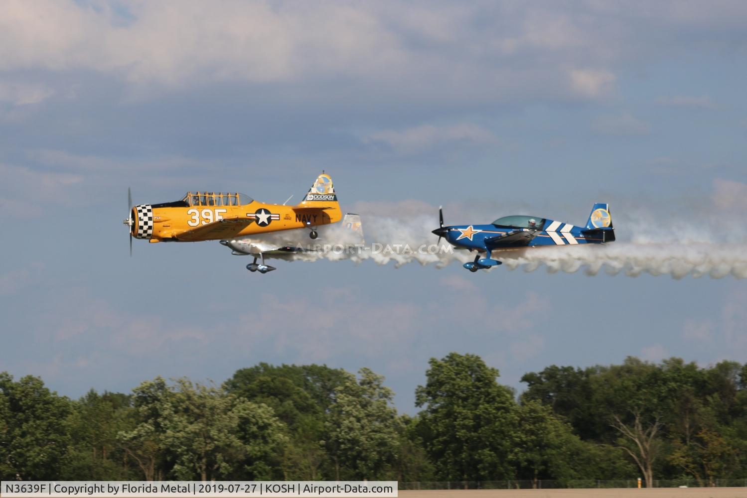 N3639F, North American SNJ-6 Texan C/N 121-43111, EAA OSH 2019