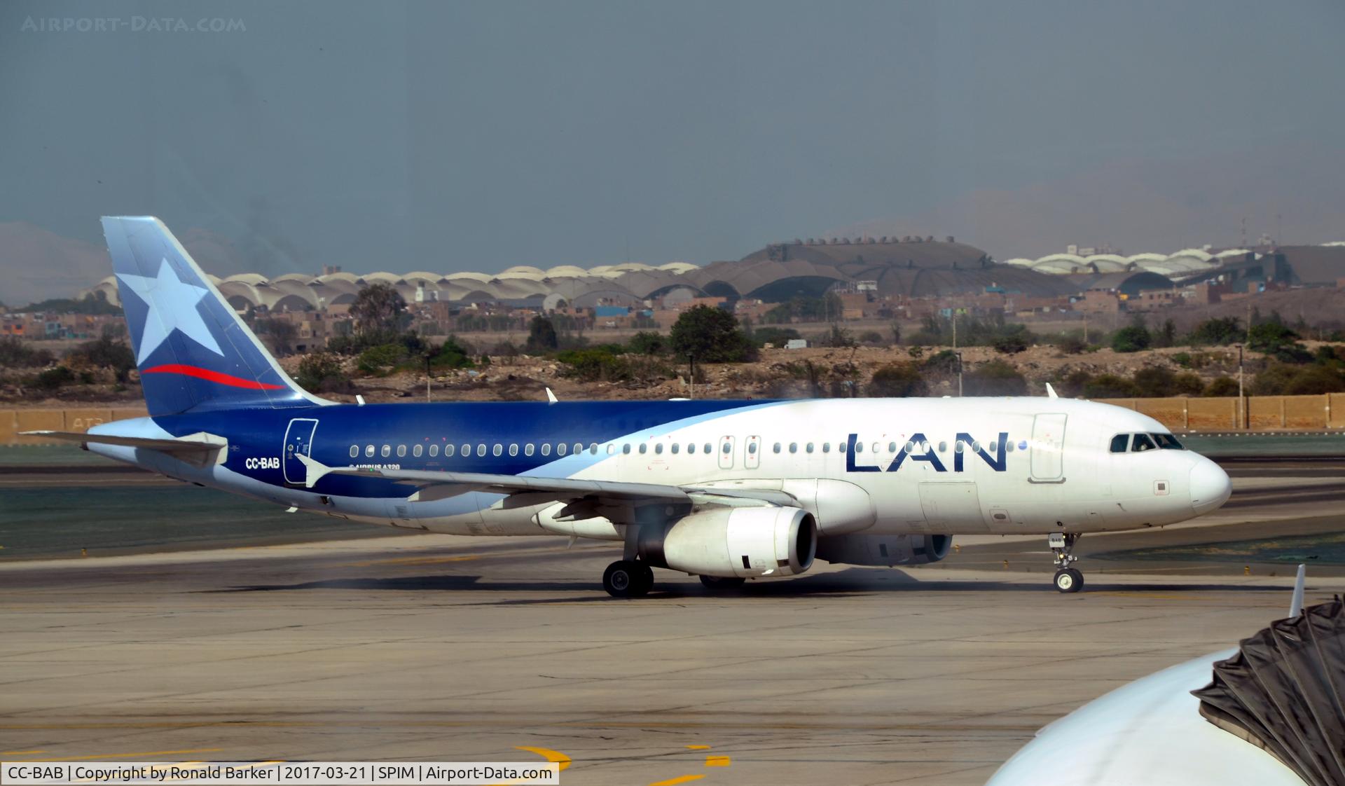 CC-BAB, 2010 Airbus A320-233 C/N 4400, Taxi Lima