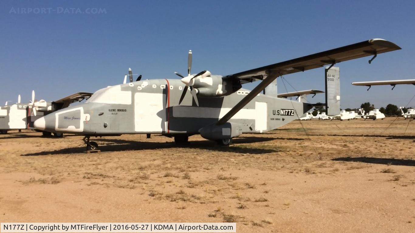 N177Z, 1997 Short C-23C Sherpa C/N SH3417, C-23C Sherpa N177Z (93-1333) in storage at A.M.A.R.G., Davis-Monthan AFB (KDMA/DMA), Tucson, AZ
