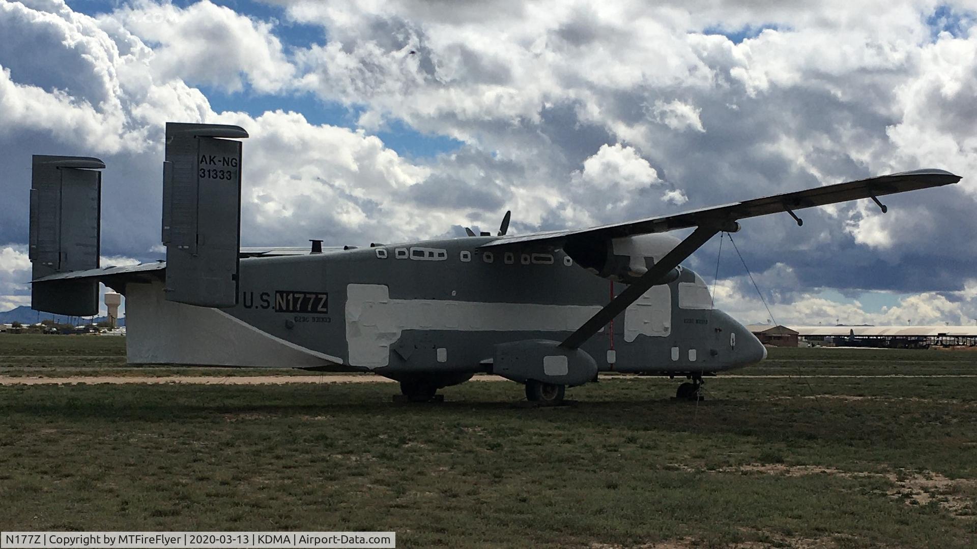 N177Z, 1997 Short C-23C Sherpa C/N SH3417, C-23C Sherpa N177Z (93-1333) in storage at A.M.A.R.G., Davis-Monthan AFB (KDMA/DMA), Tucson, AZ