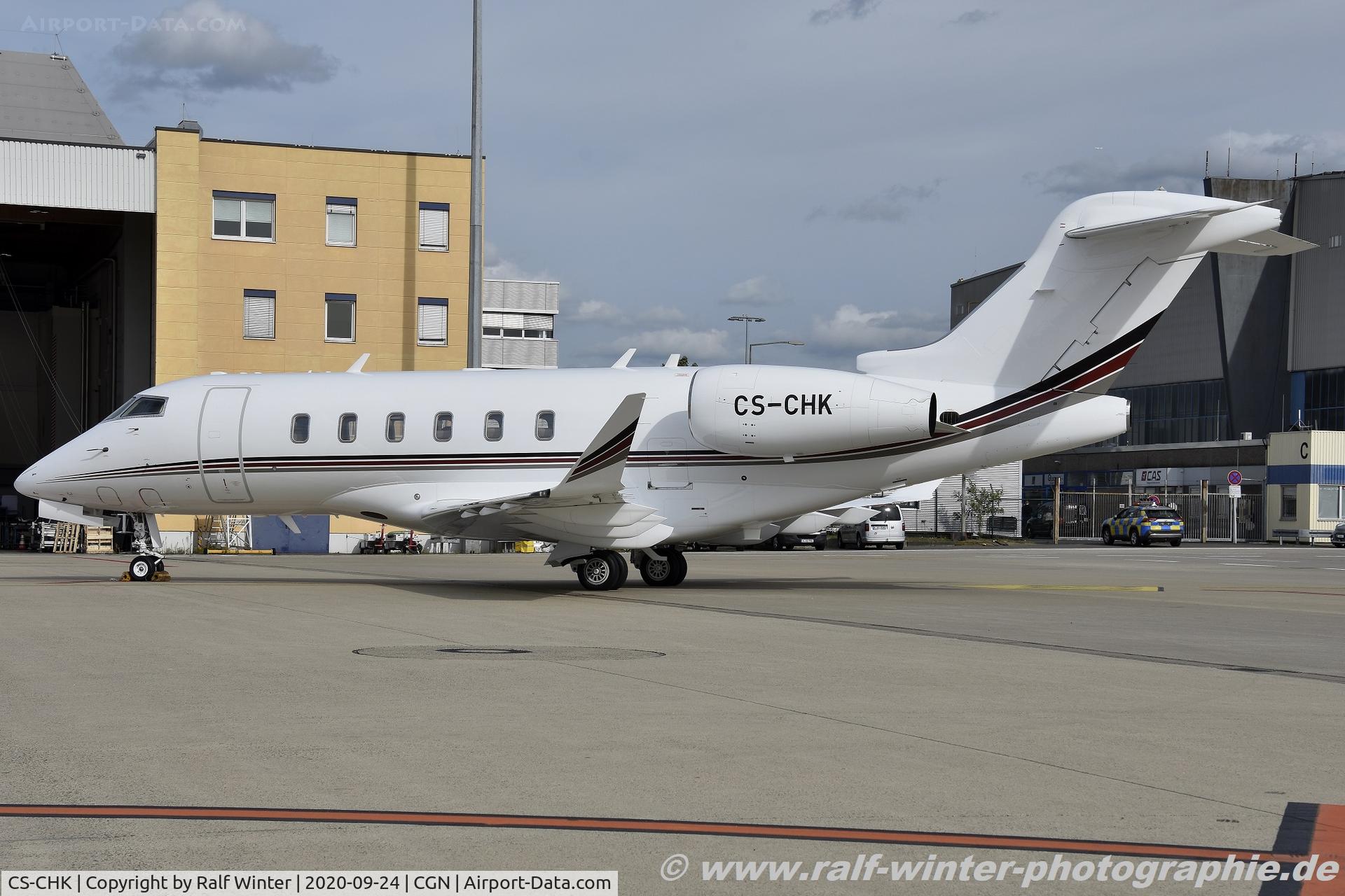 CS-CHK, 2019 Bombardier Challenger 350 (BD-100-1A10) C/N 20839, Bombardier BD-100-1A10 Challenger 350 - NJE NetJets Europe - 20839 - CS-CHK - 24.09.2020 - CGN