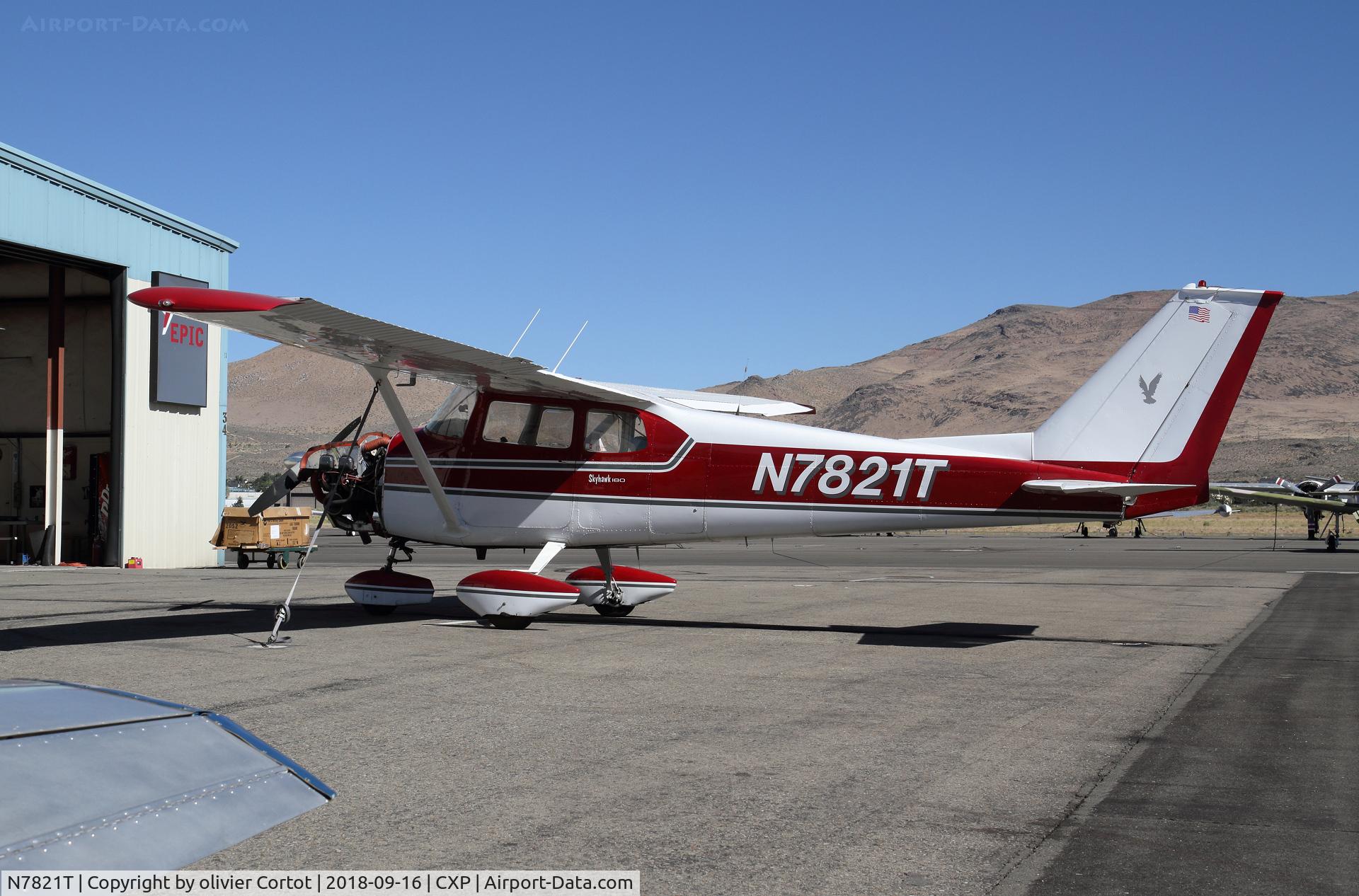 N7821T, 1960 Cessna 172A C/N 47421, sept 2018