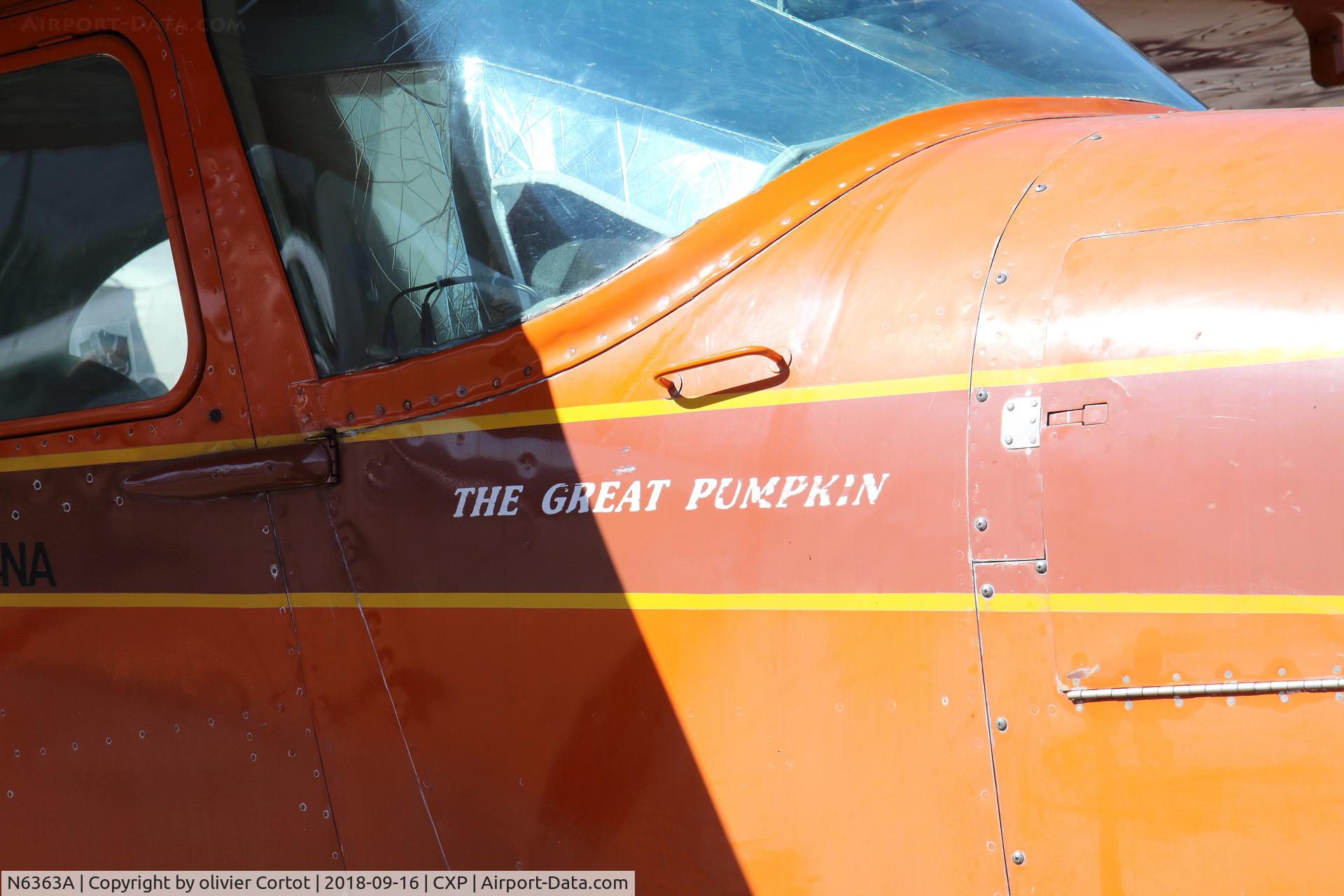 N6363A, 1956 Cessna 182 Skylane C/N 33163, obvious surname