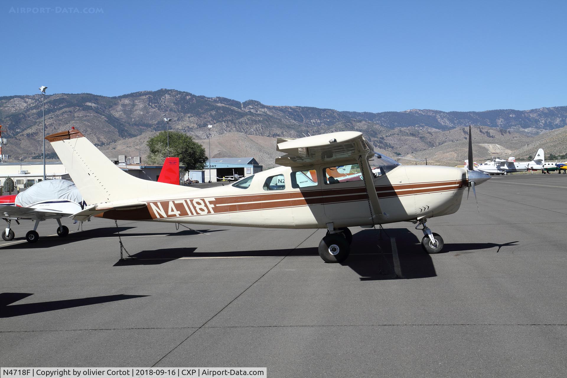N4718F, 1966 Cessna P206B Super Skylane C/N P206-0318, sept 2018