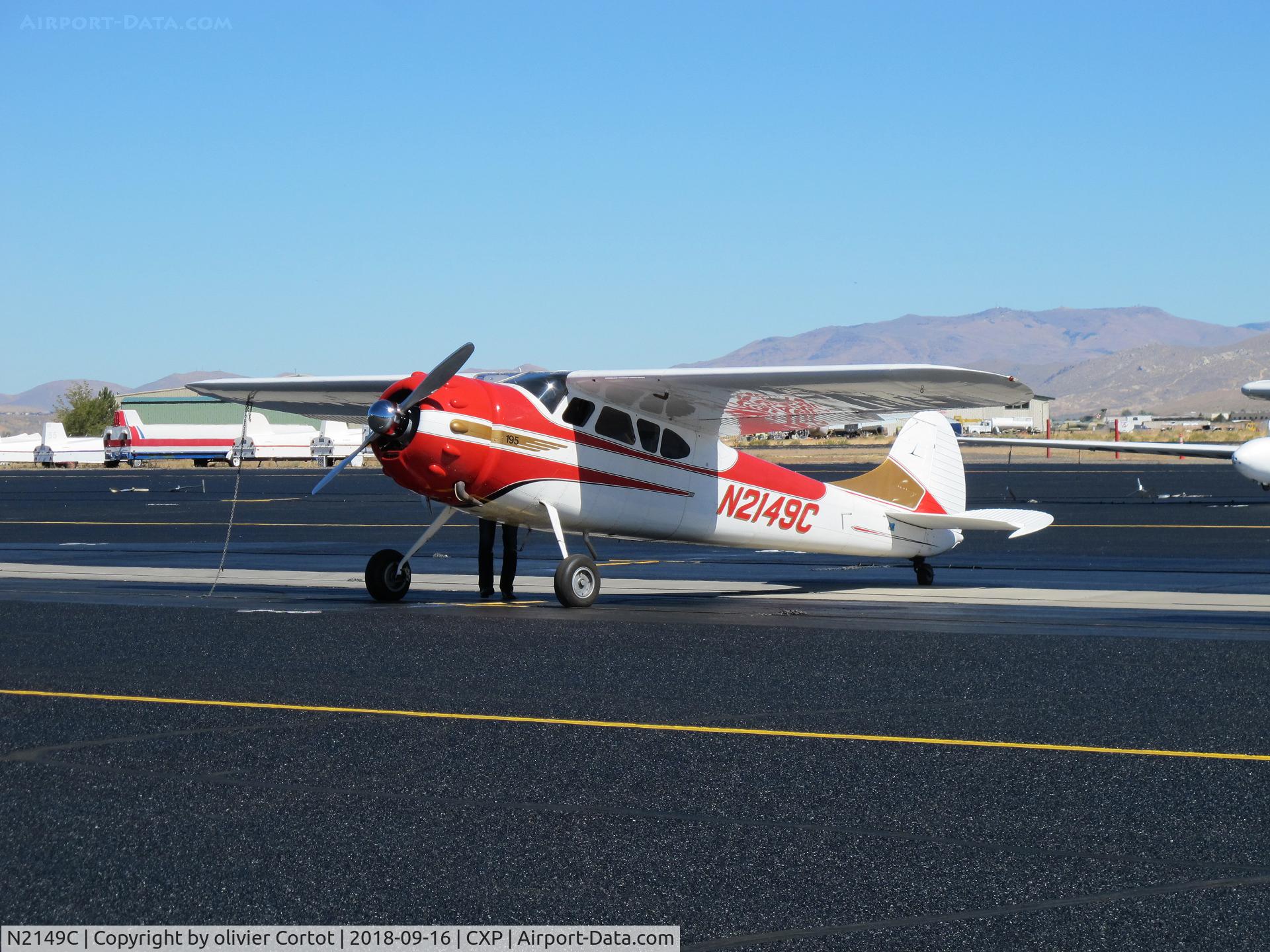 N2149C, 1954 Cessna 195B Businessliner C/N 16134, sept 2018