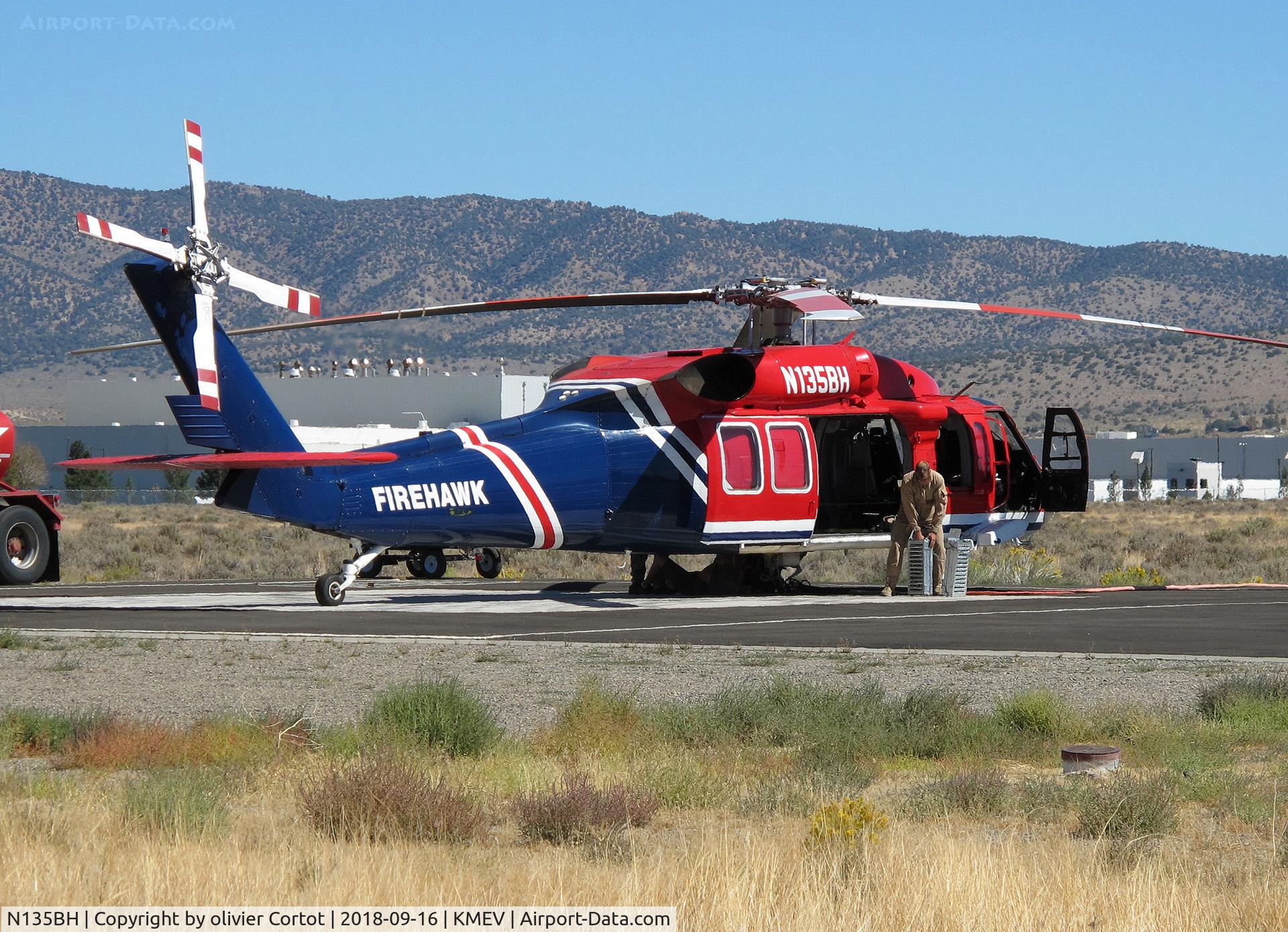 N135BH, 1992 Sikorsky S-70A-27 C/N 701825, sept 2018