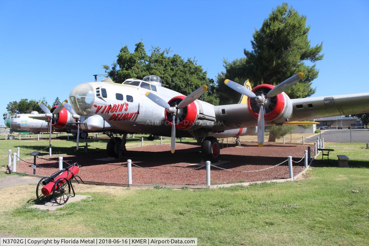 N3702G, 1943 Boeing B-17G Flying Fortress C/N 43-38635, Castle AFB Museum 2018