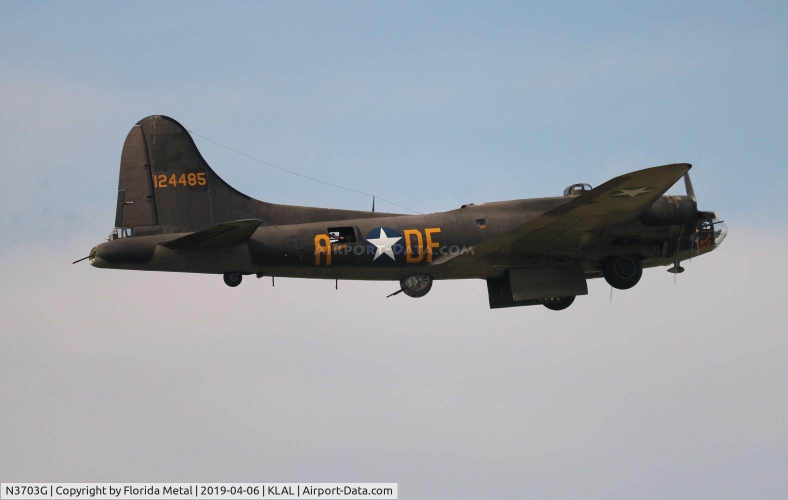 N3703G, 1945 Boeing B-17G Flying Fortress C/N 44-83546-A, SNF LAL 2019