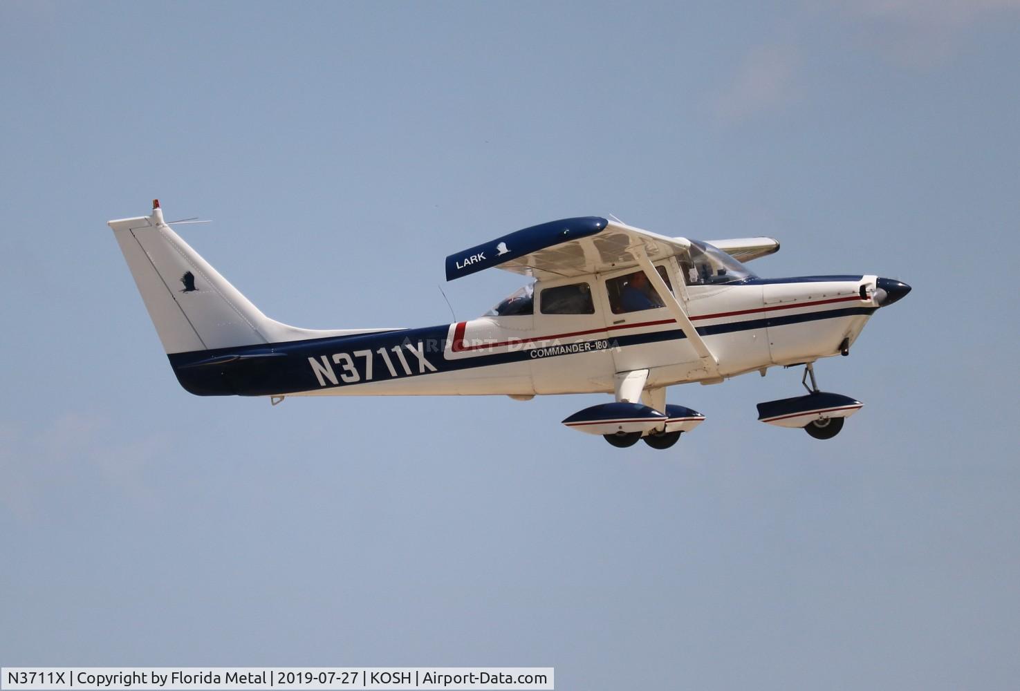 N3711X, 1968 Aero Commander 100-180 Lark Commander C/N 5012, EAA OSH 2019