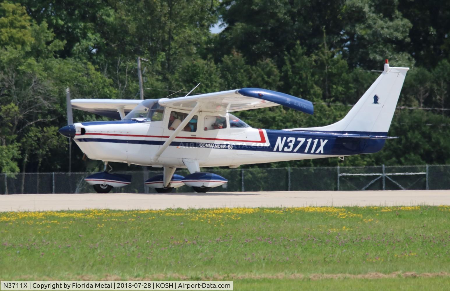 N3711X, 1968 Aero Commander 100-180 Lark Commander C/N 5012, EAA OSH 2018