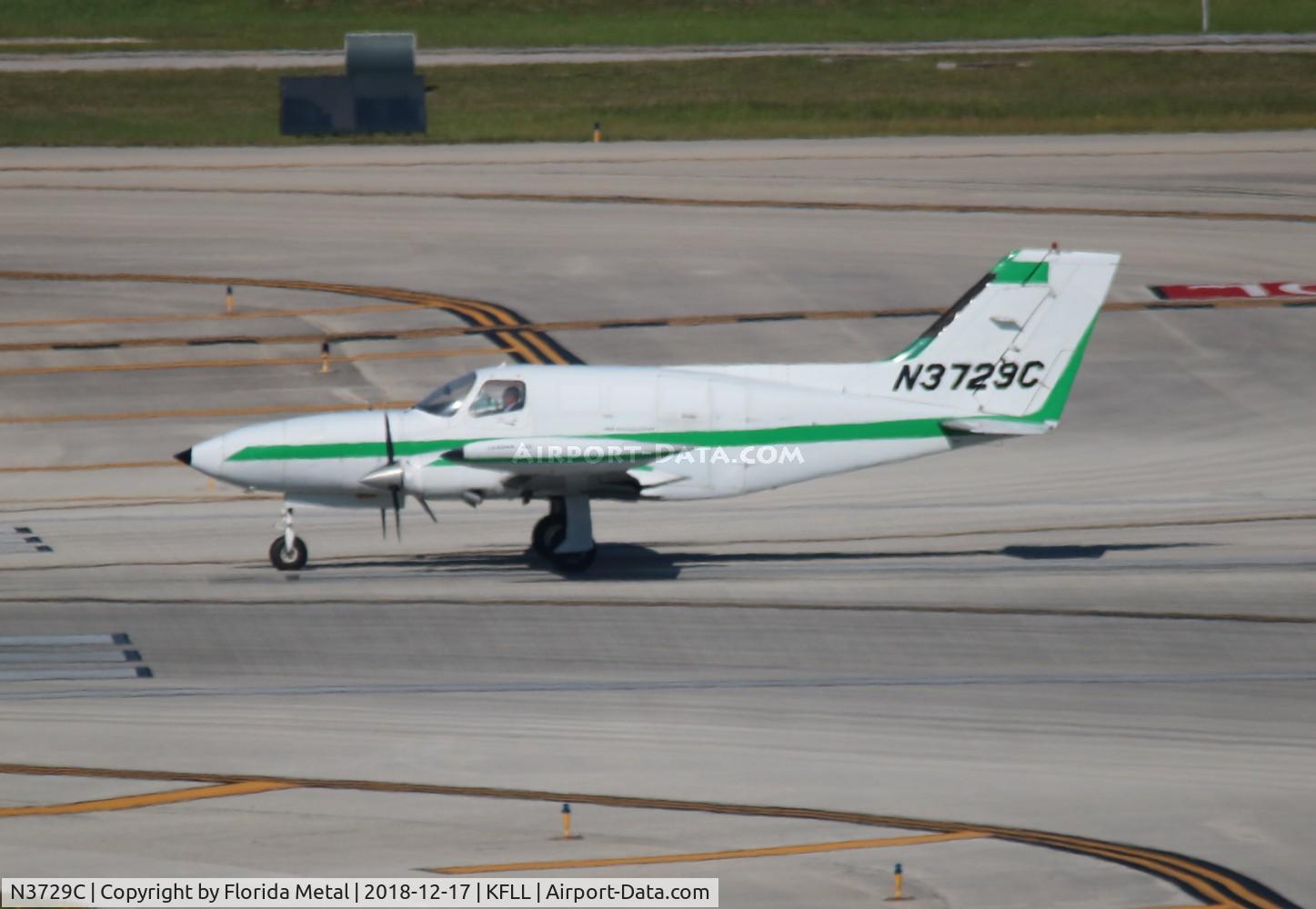 N3729C, 1974 Cessna 402B C/N 402B-0589, FLL spotting 2018