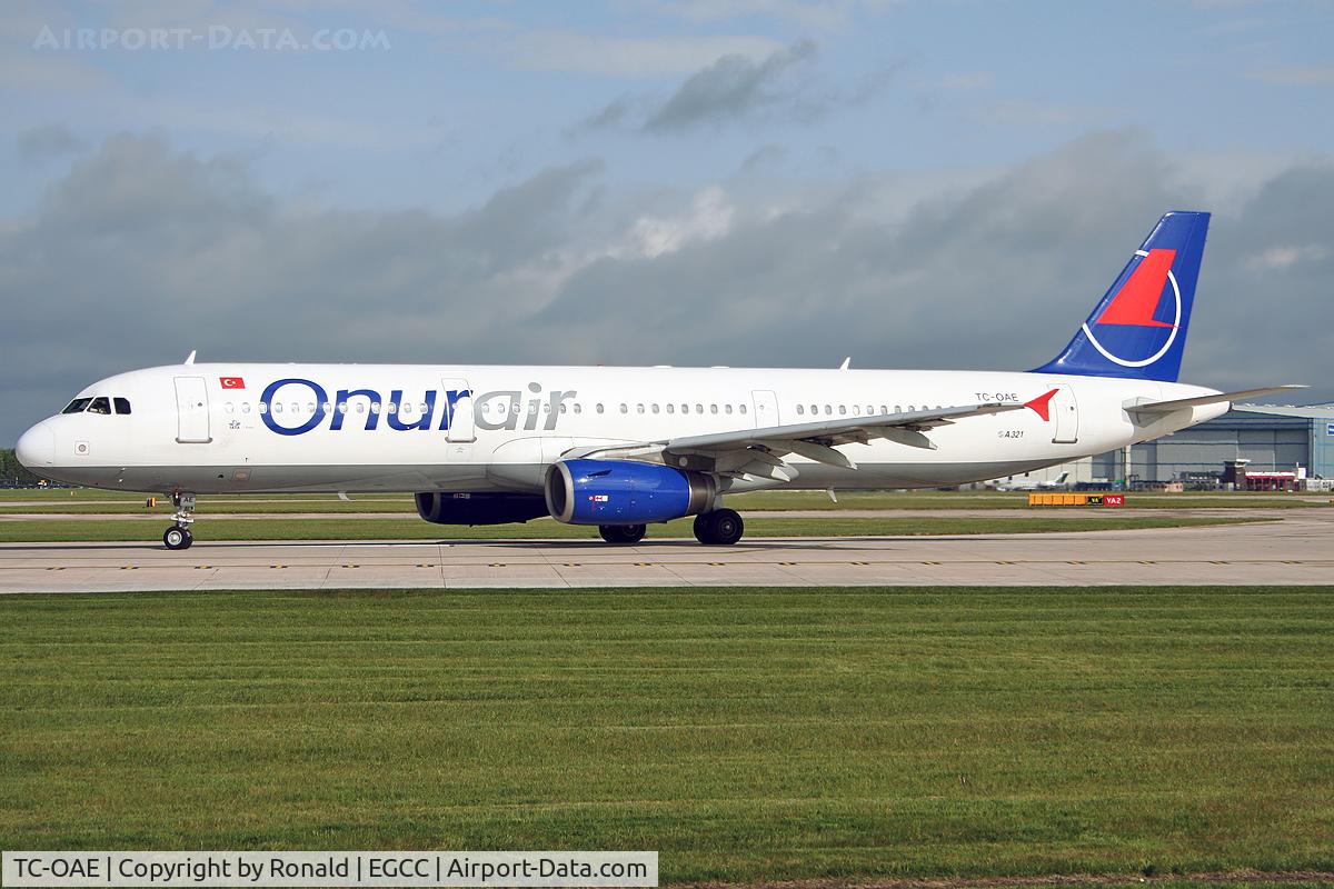 TC-OAE, 1997 Airbus A321-231 C/N 663, at man