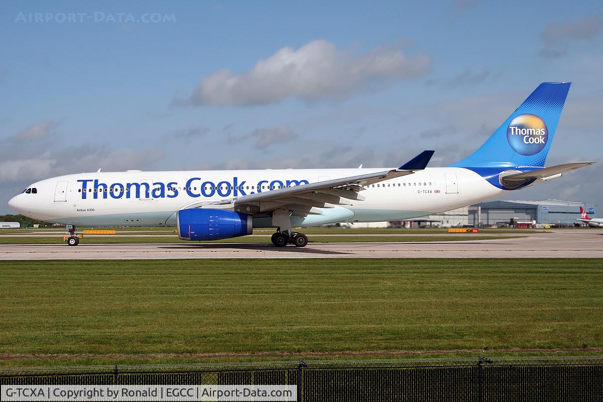 G-TCXA, 2006 Airbus A330-243 C/N 795, at man