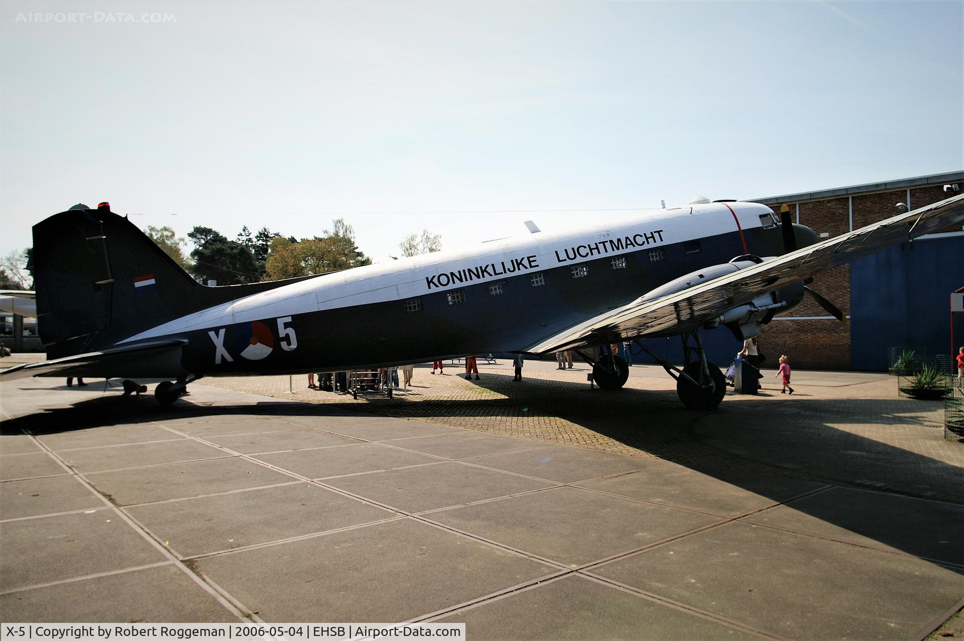 X-5, 1944 Douglas C-47B Skytrain C/N 16575, PRESERVED.NMM.DUTCH AIR FORCE.