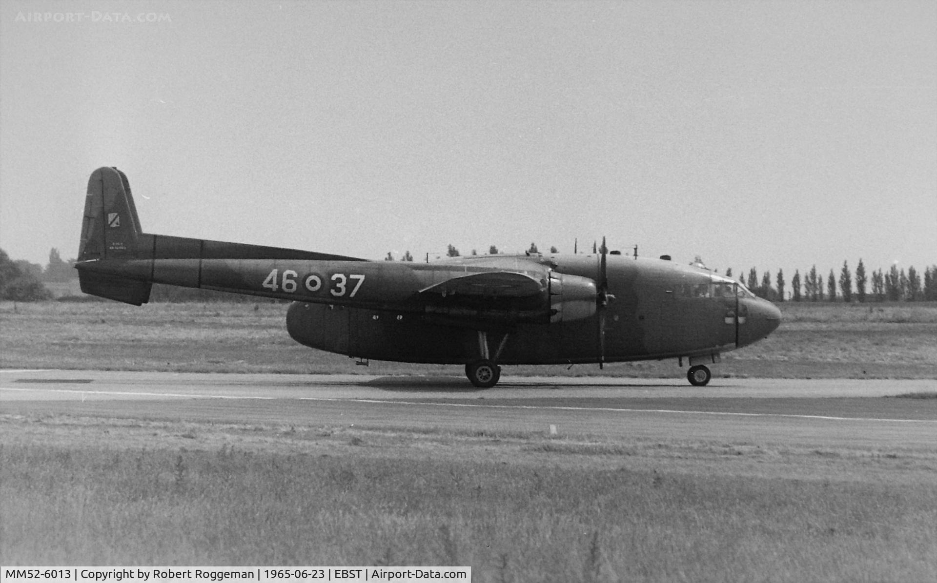 MM52-6013, 1952 Fairchild C-119G Flying Boxcar C/N 10910, OPEN DAY.46-37.ITALIAN AIR FORCE.