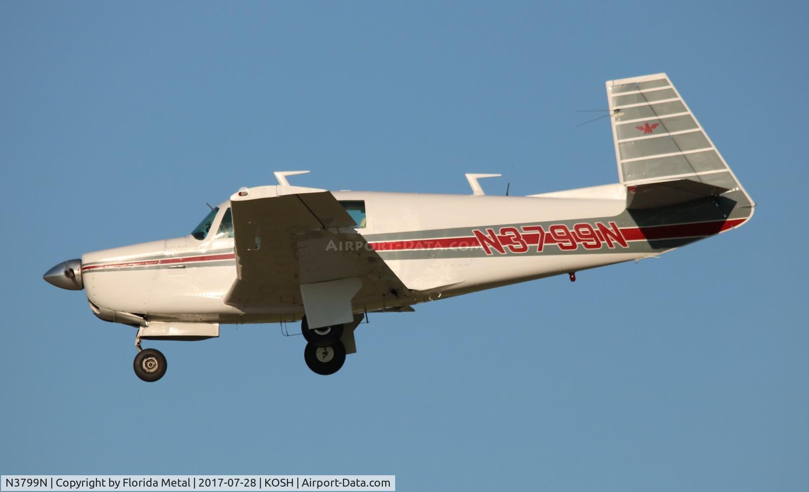 N3799N, 1967 Mooney M20F Executive C/N 680122, EAA OSH 2017