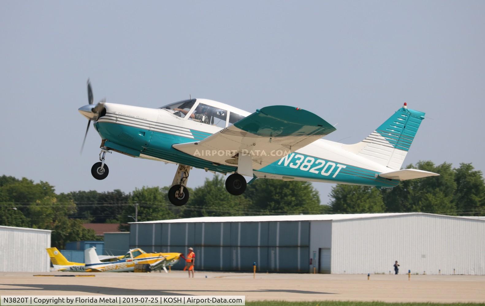 N3820T, 1967 Piper PA-28R-180 Cherokee Arrow C/N 28R-30137, EAA OSH 2019