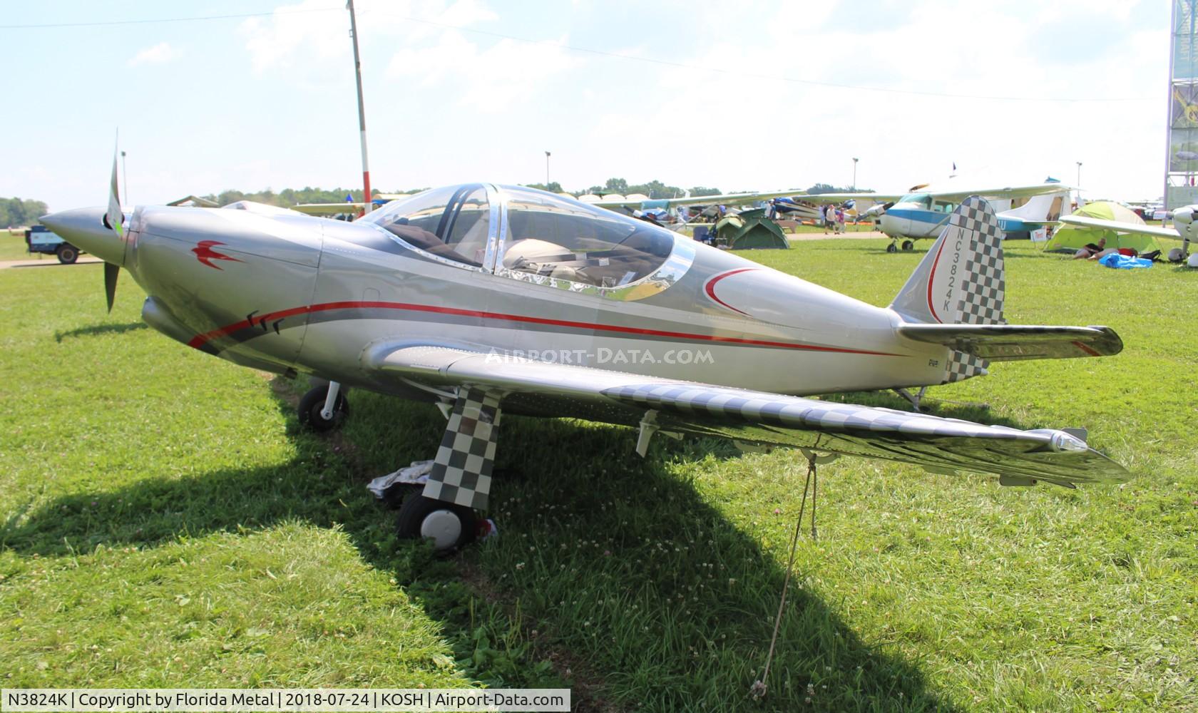 N3824K, 1948 Temco GC-1B Swift C/N 3513, EAA OSH 2018