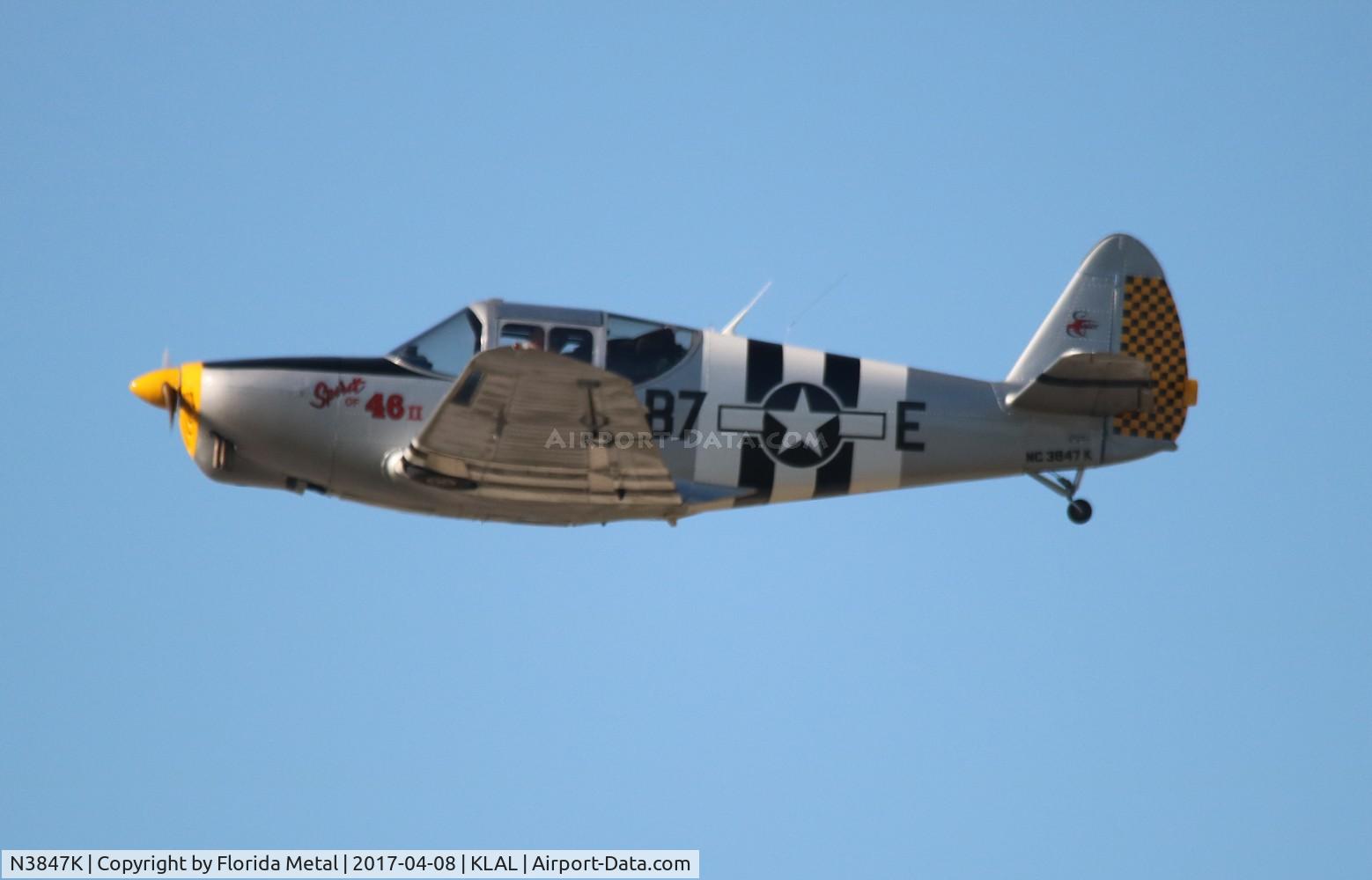 N3847K, 1948 Globe GC-1B Swift C/N 3547, SNF LAL 2017