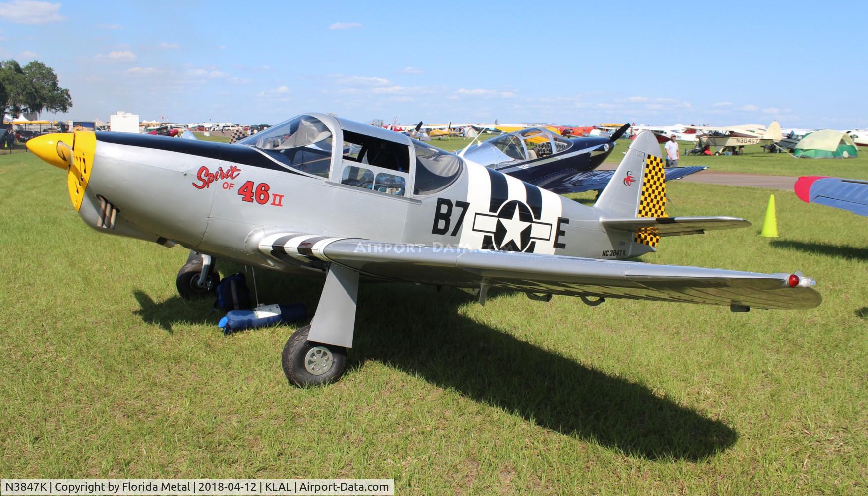 N3847K, 1948 Globe GC-1B Swift C/N 3547, SNF LAL 2018