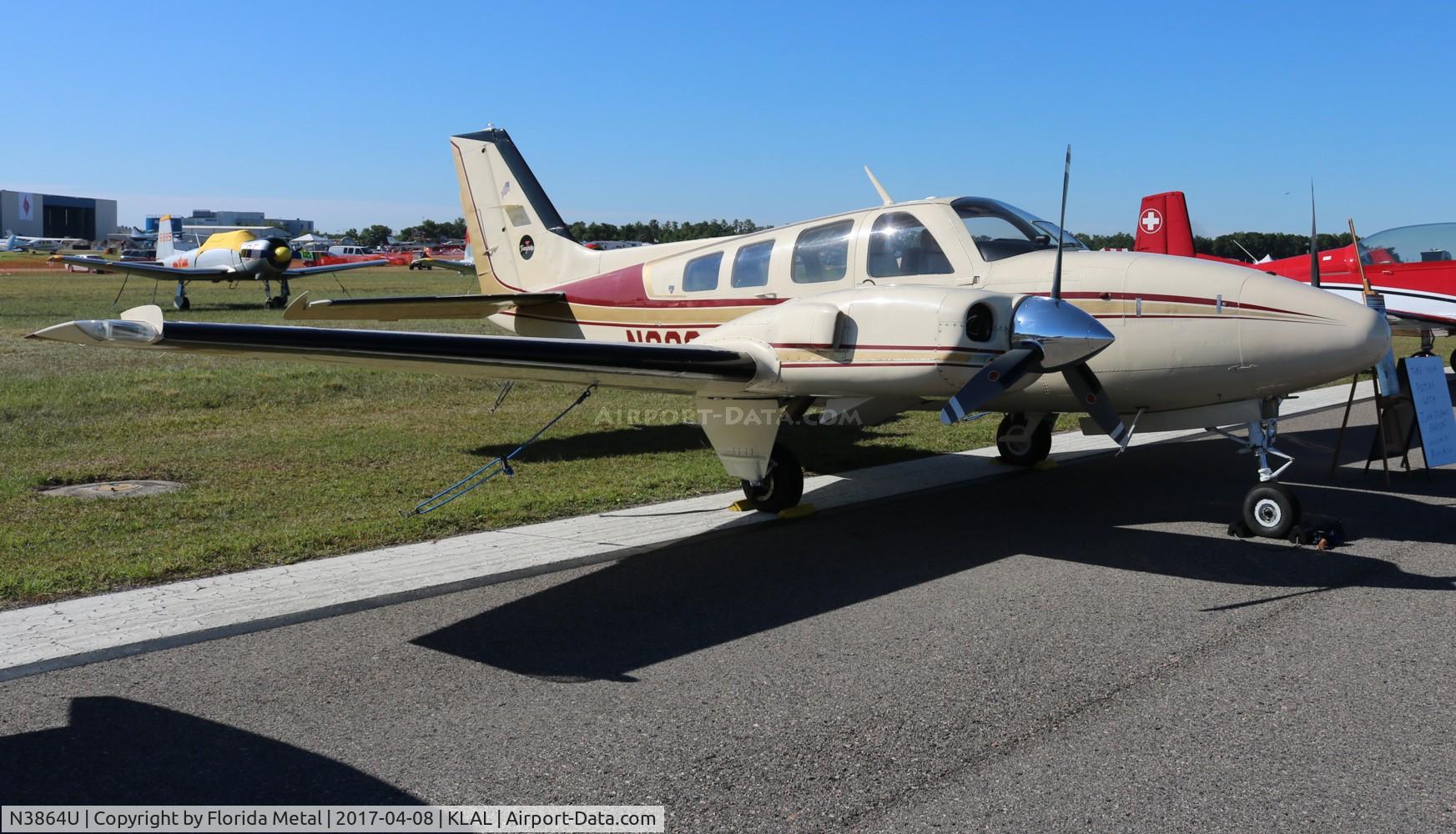 N3864U, 1981 Beech 58P Baron C/N TJ-355, SNF LAL 2017