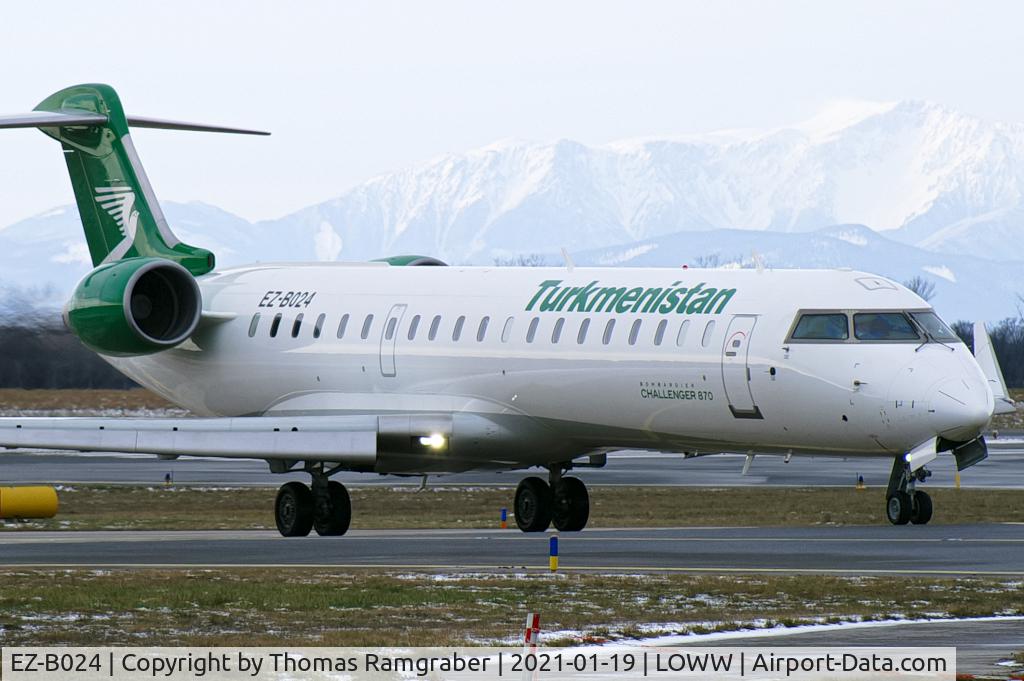 EZ-B024, 2012 Bombardier CRJ-700 (CL-600-2C10) Regional Jet C/N 10332, Turkmenistan - Government Bombardier Challenger 870