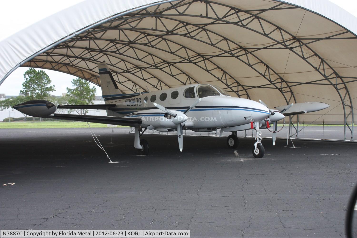 N3887G, 1979 Cessna 340A C/N 340A0222, ORL spotting 2012
