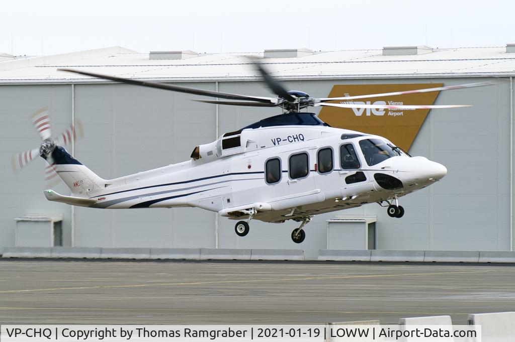VP-CHQ, 2019 AgustaWestland AW-139 C/N 31875, private Agusta Westland AW-139