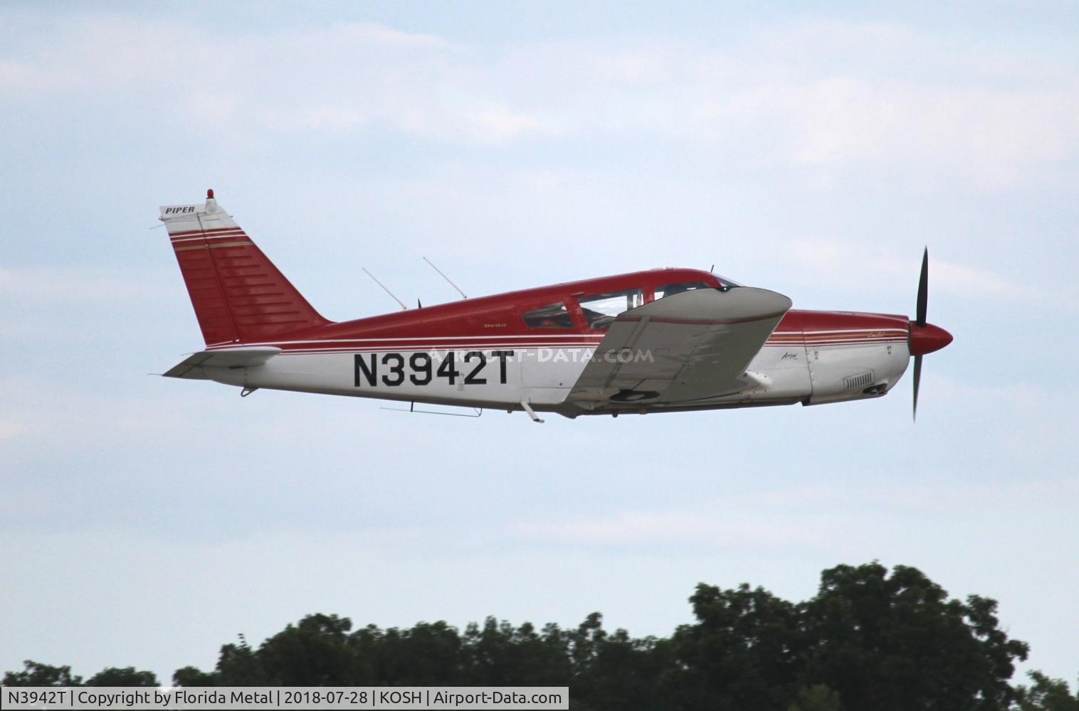 N3942T, 1967 Piper PA-28R-180 Cherokee Arrow C/N 28R-30285, EAA OSH 2018