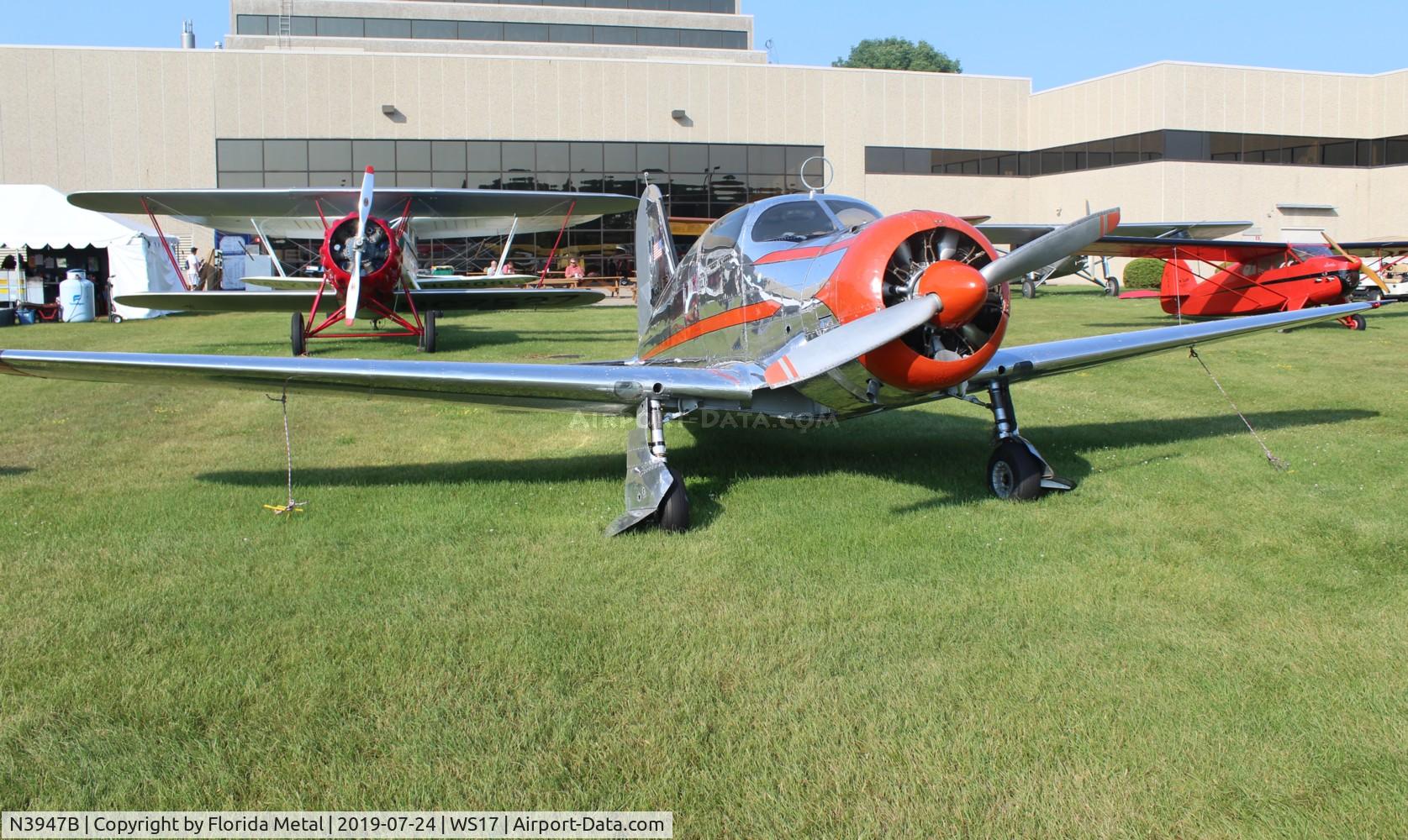 N3947B, 1940 Harlow PJC-2 C/N 6, EAA Museum 2019