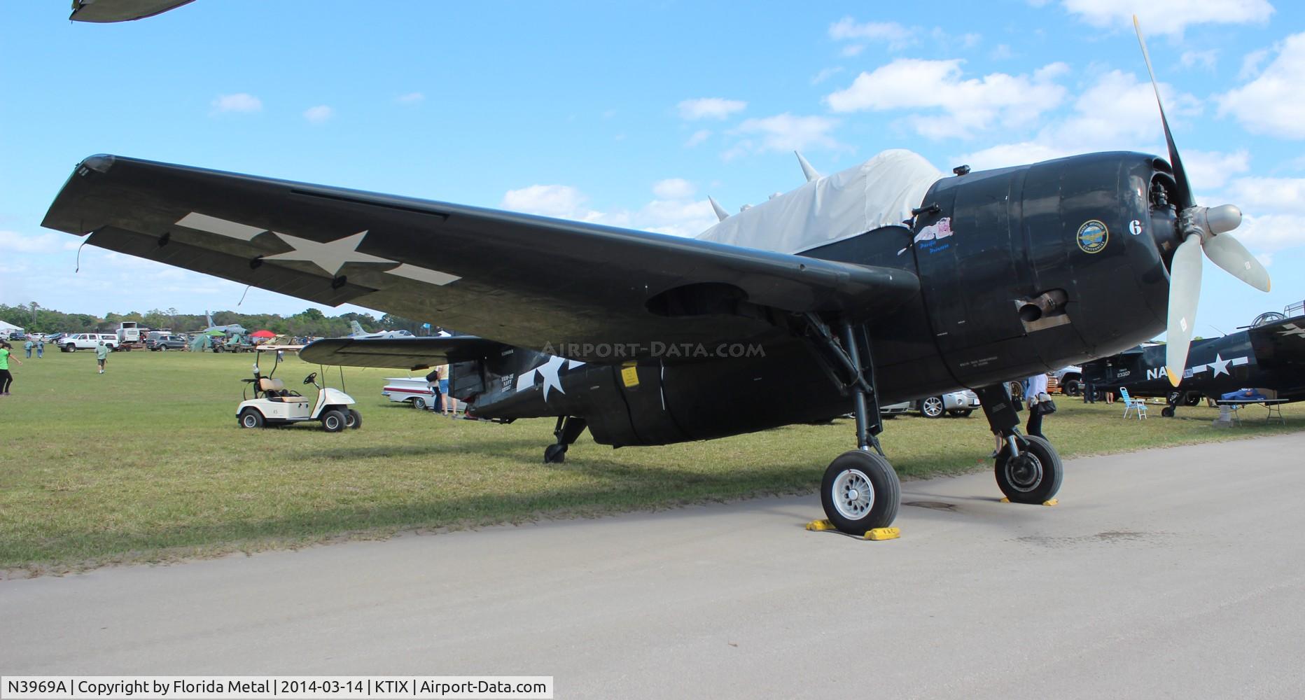 N3969A, Grumman TBM-3E Avenger C/N 53787, TICO 2014