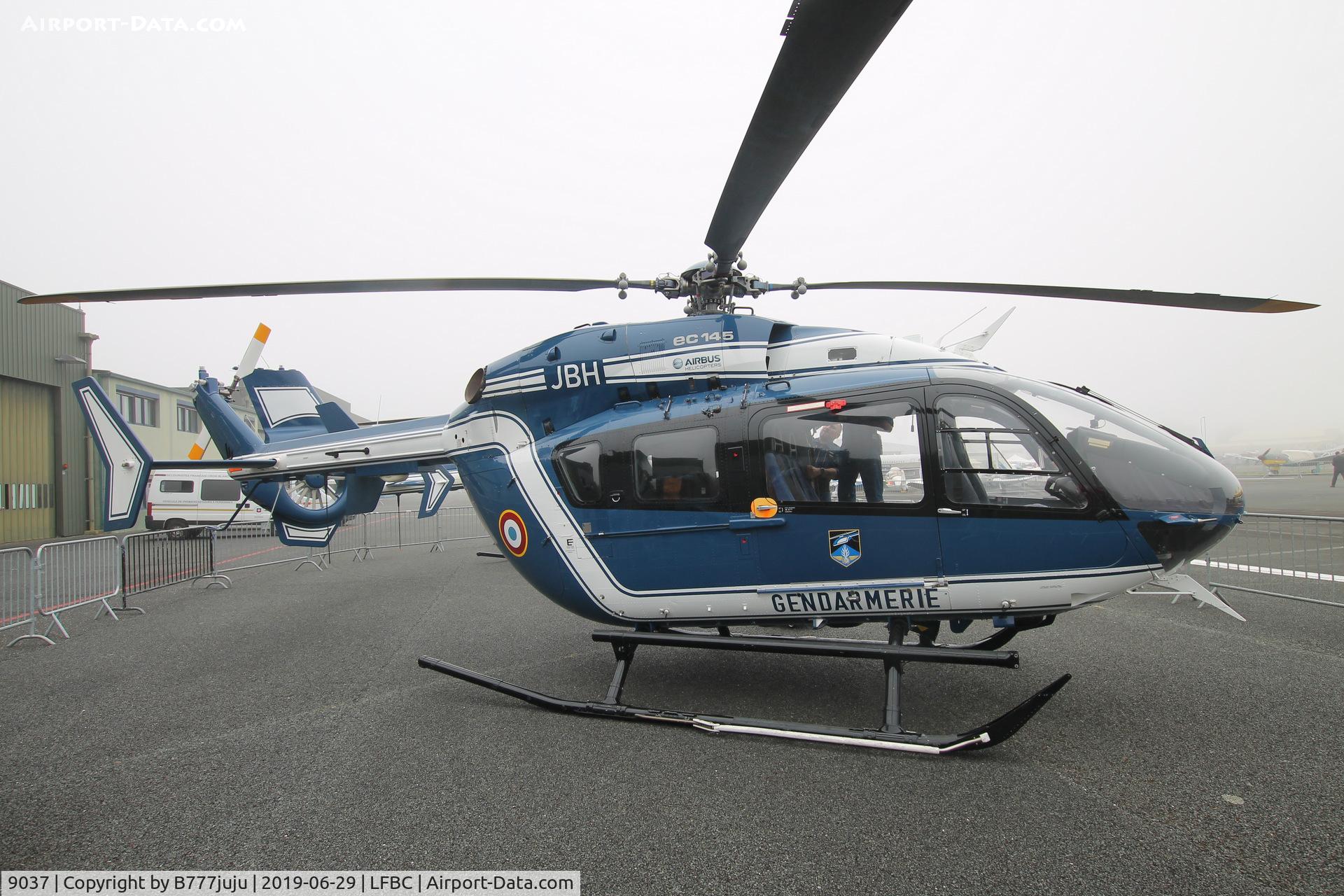 9037, 2005 Eurocopter-Kawasaki EC-145 (BK-117C-2) C/N 9037, at Cazaux Airshow