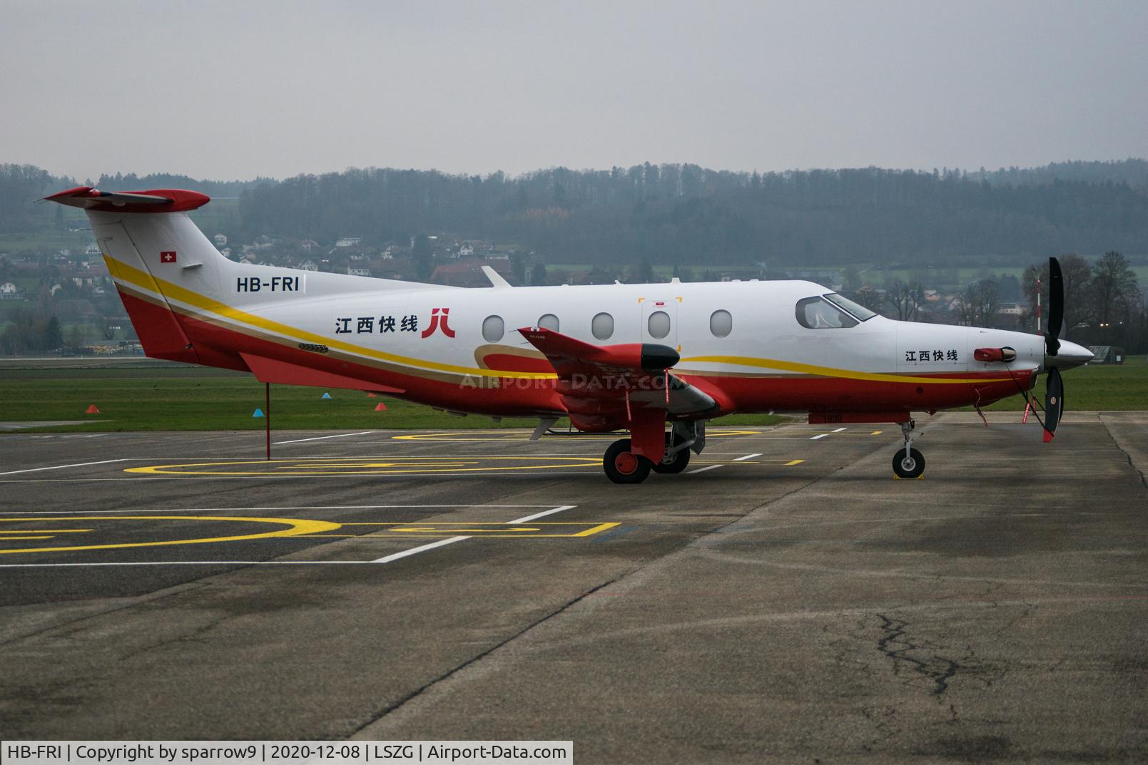 HB-FRI, 2019 Pilatus PC-12/47E C/N 1930, At Grenchen