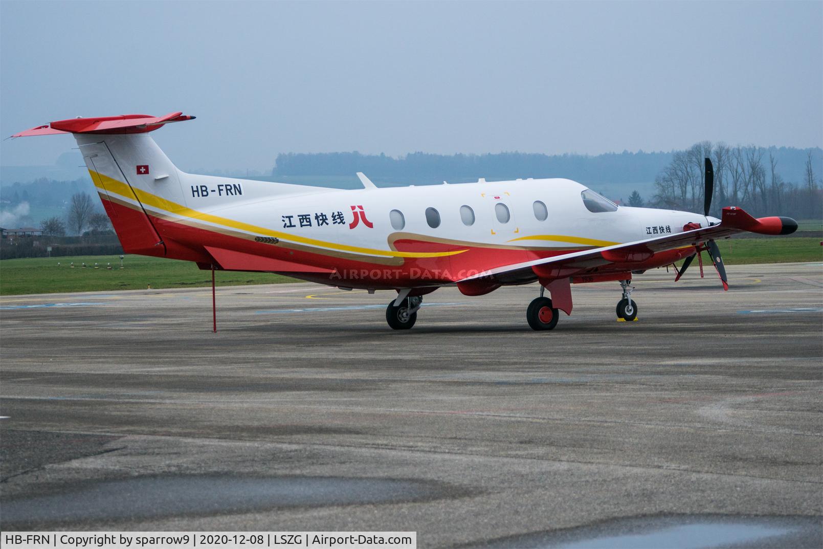 HB-FRN, 2020 Pilatus PC-12/47E C/N 1936, At Grenchen