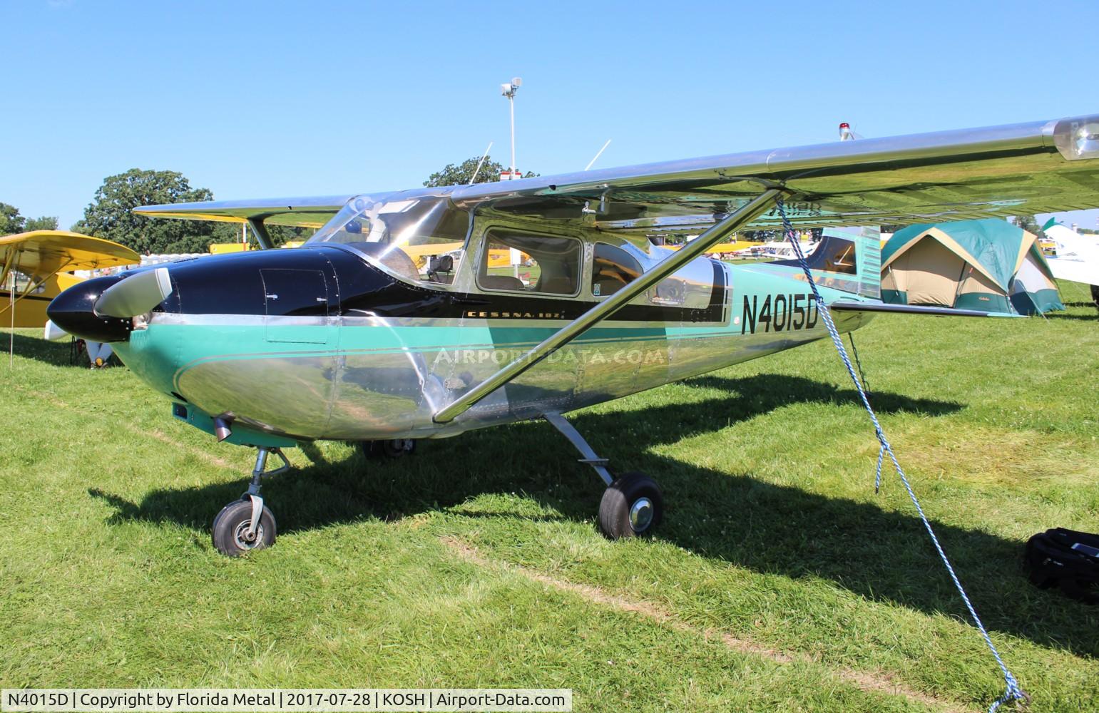 N4015D, 1957 Cessna 182A Skylane C/N 34715, EAA OSH 2017