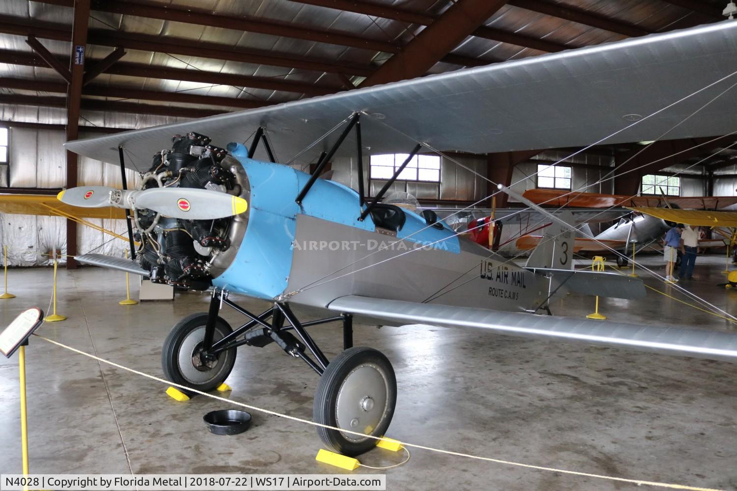 N4028, 1927 Swallow OX-5 Swallow C/N 899, EAA Museum 2018