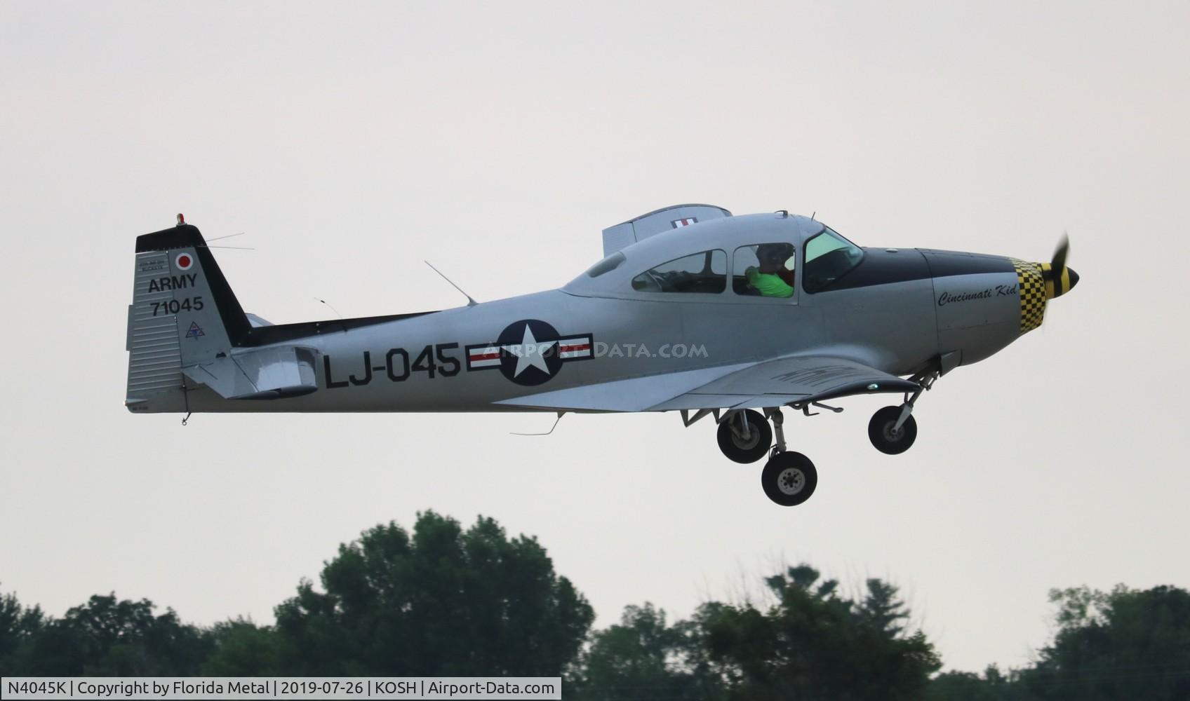N4045K, 1947 North American Navion C/N NAV-4-1045, EAA OSH 2019