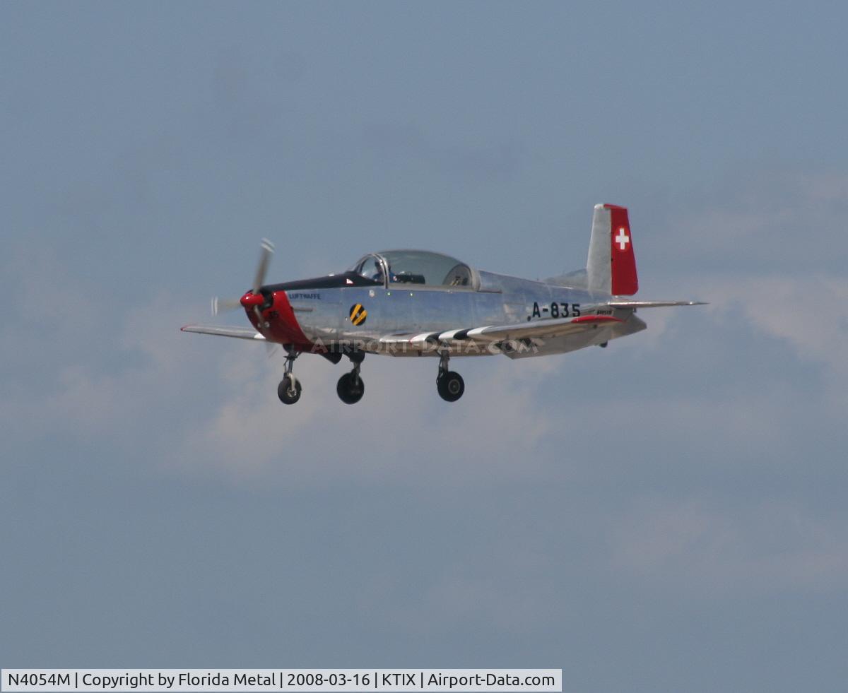 N4054M, 1958 Pilatus P3-05 C/N 473-22, TICO 2008
