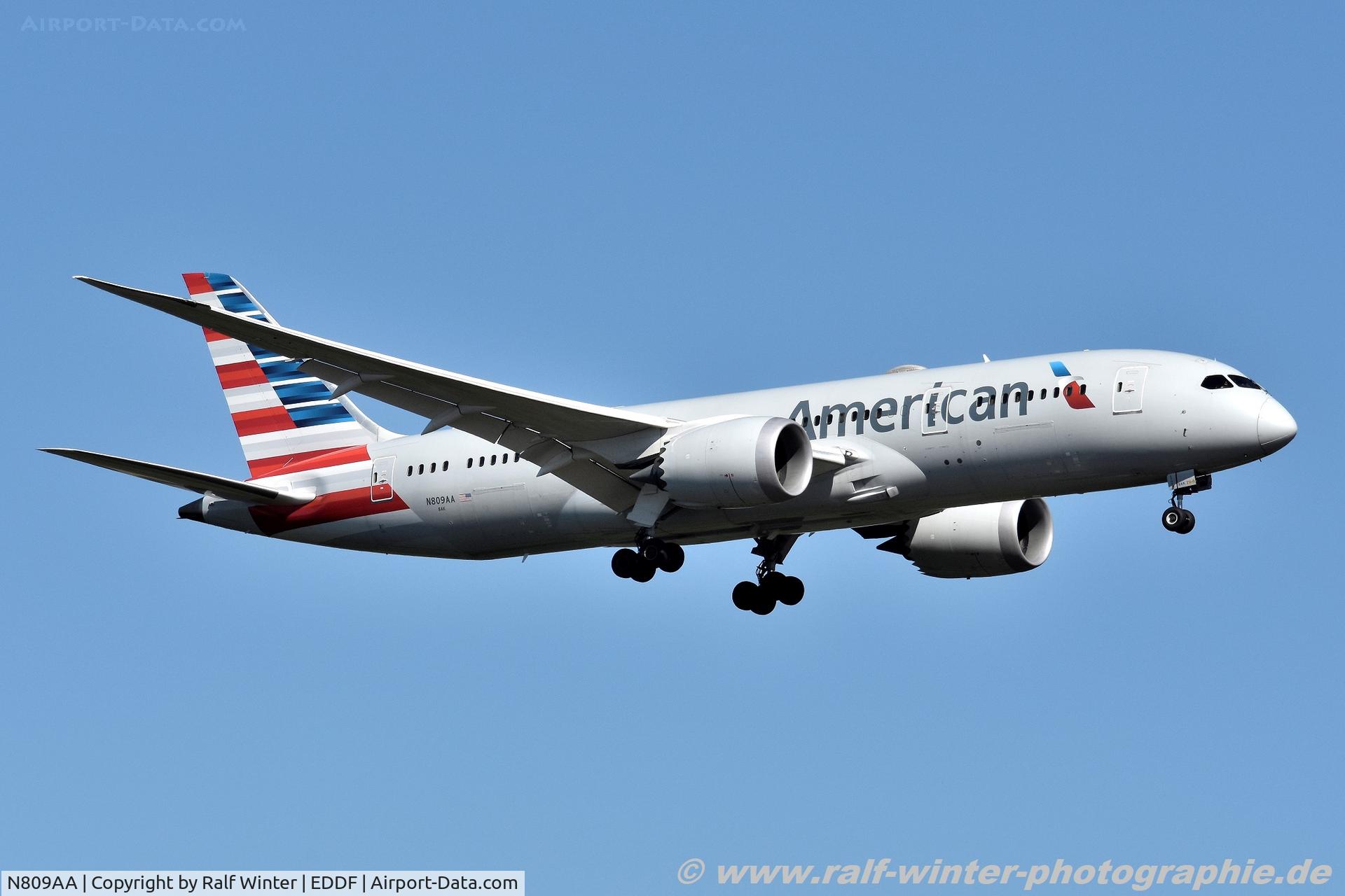 N809AA, 2015 Boeing 787-8 Dreamliner C/N 40627, Boeing 787-8 Dreamliner - AA AAL American Airlines - 40627 - N809AA - 31.07.2020 - FRA