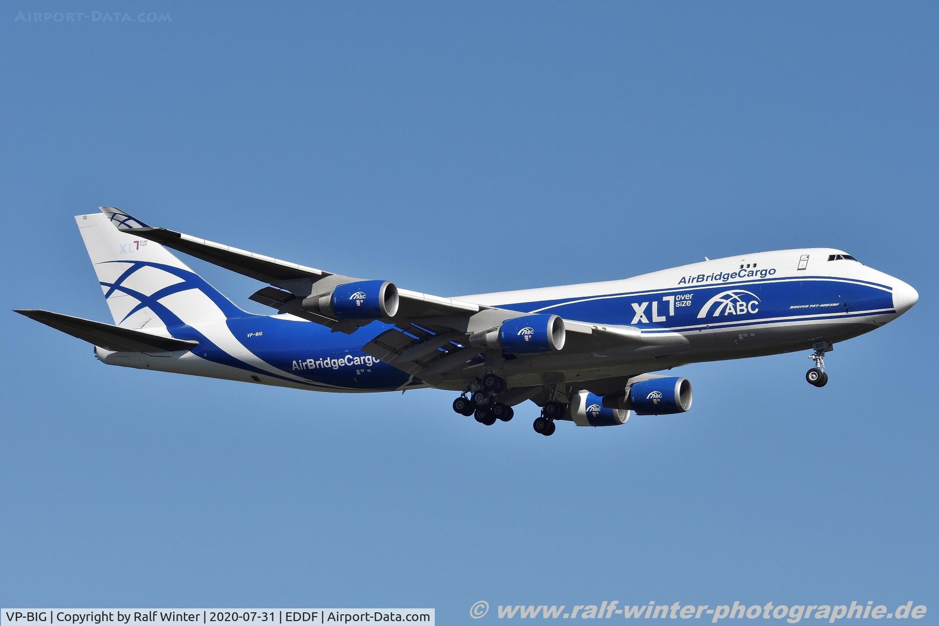 VP-BIG, 2007 Boeing 747-46N/FER/SCD C/N 35420, Boeing 747-46NFER - RU ABW AirBridge Cargo Airlines - 35420 - VP-BIG - 31.07.2020 - FRA