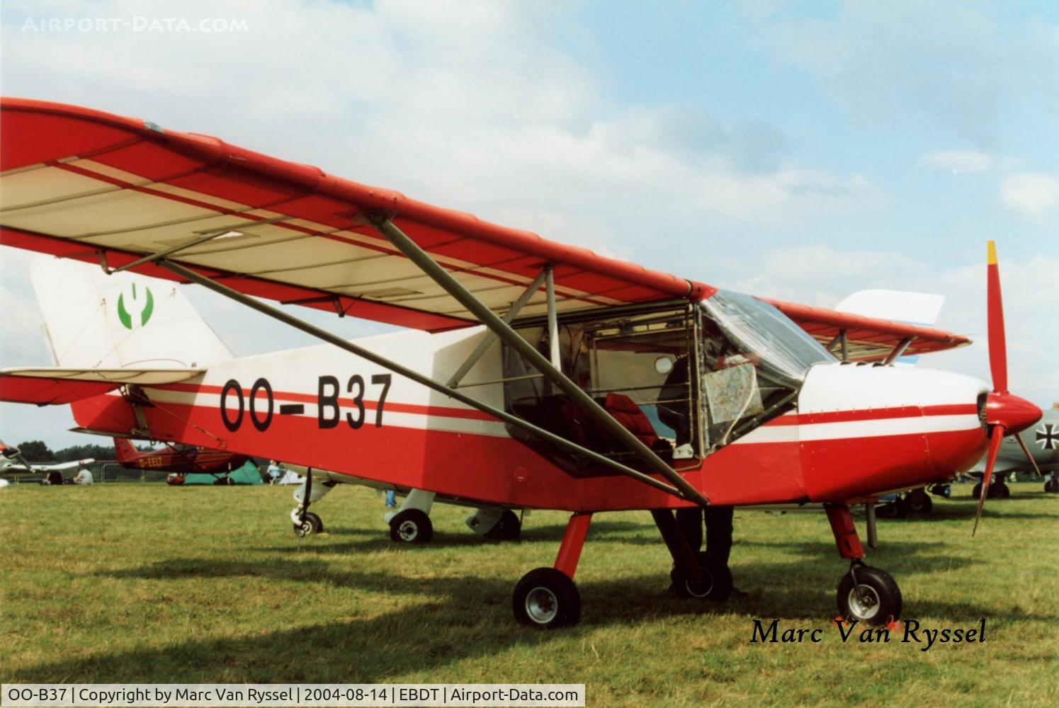 OO-B37, 1993 Rans S-6ES Coyote II C/N 1192391, Oldtimer Fly-in Schaffen 2004.