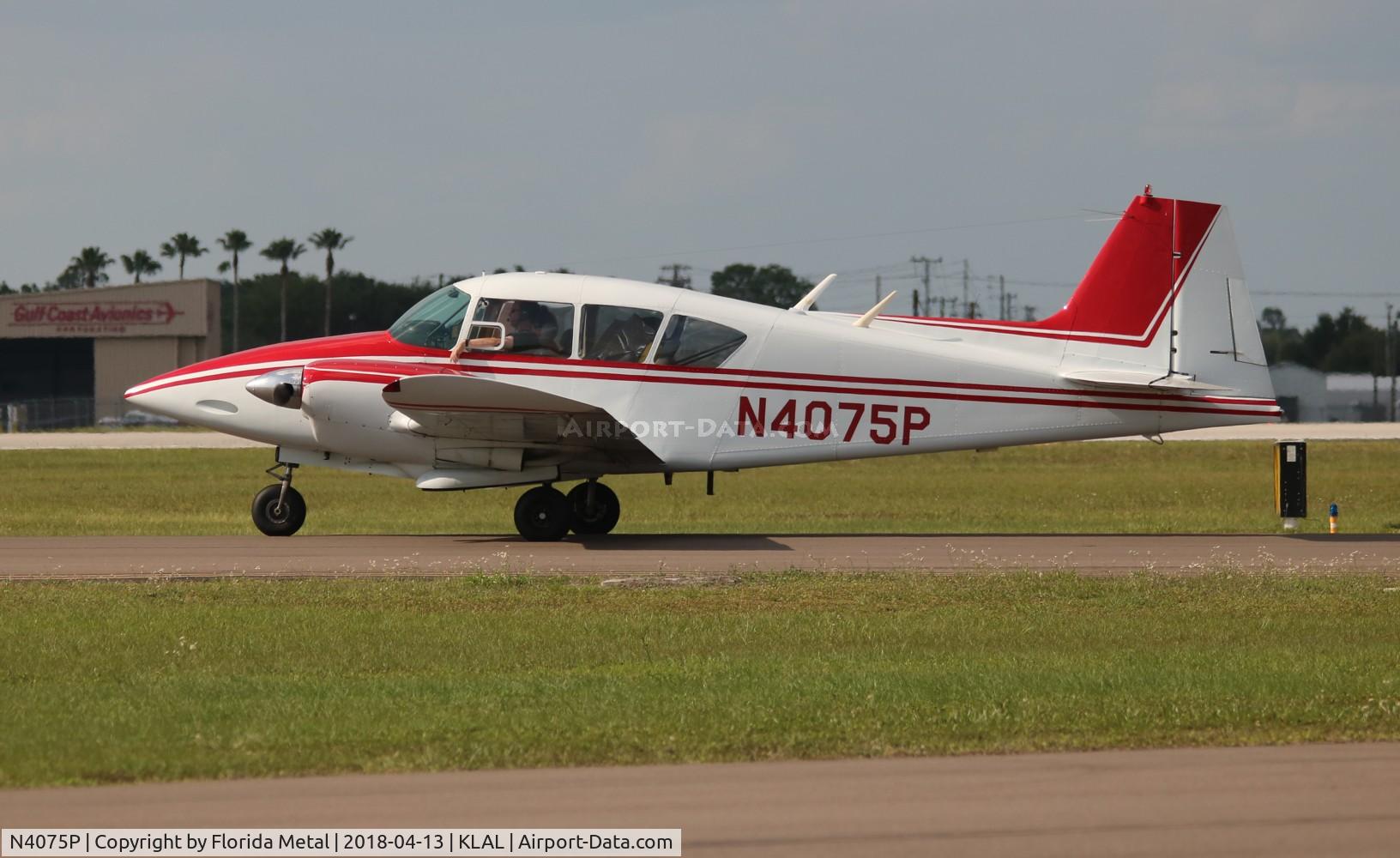 N4075P, 1958 Piper PA-23-160 Apache C/N 23-1537, SNF LAL 2018