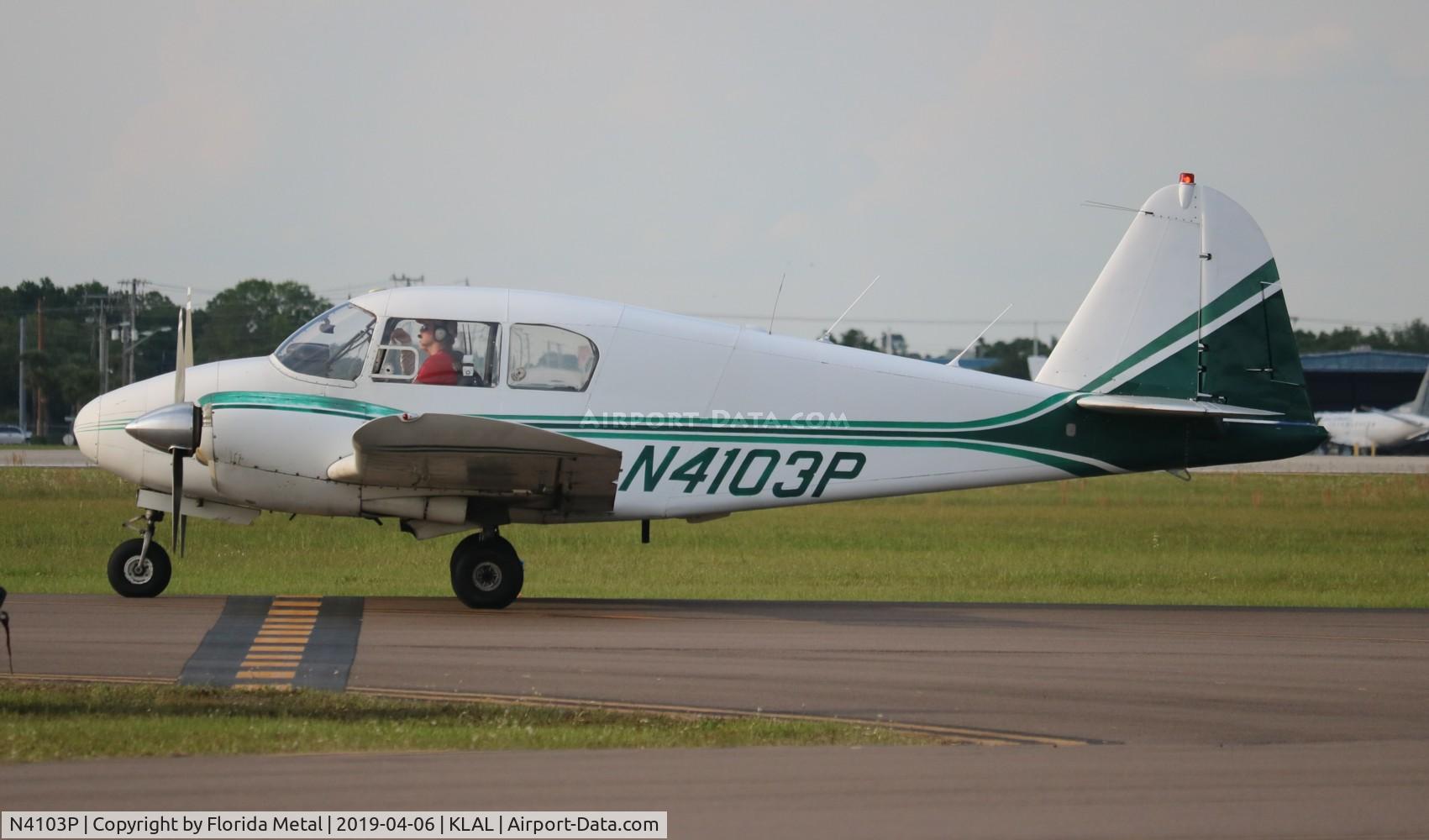 N4103P, 1959 Piper PA-23-160 Apache C/N 23-1583, SNF LAL 2019