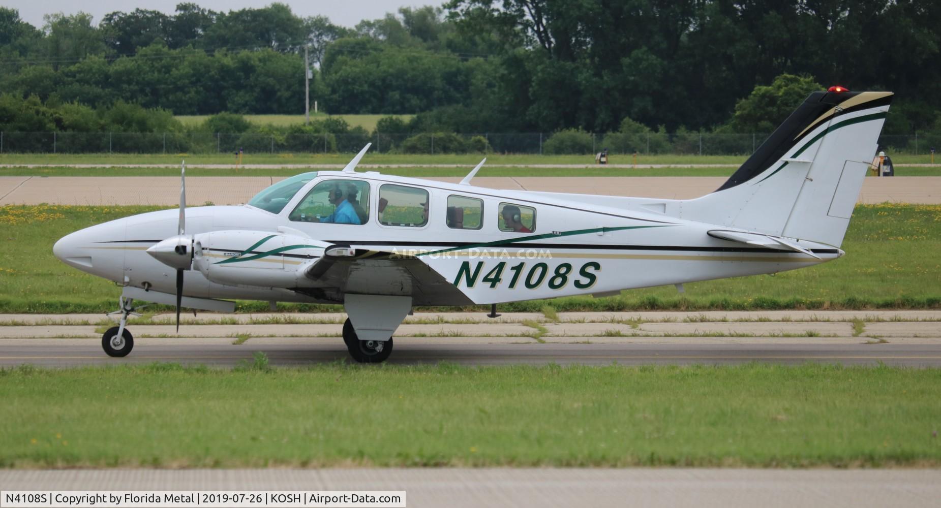 N4108S, 1975 Beech 58 Baron C/N TH-605, EAA OSH 2019