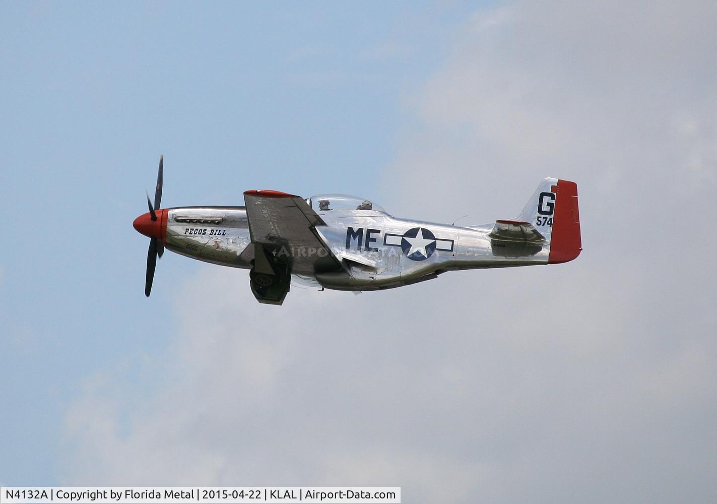 N4132A, 1944 North American P-51D Mustang C/N 122-40985, SNF LAL 2015