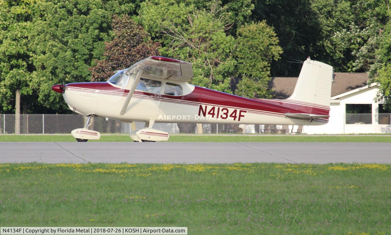 N4134F, 1958 Cessna 172 C/N 46034, EAA OSH 2018